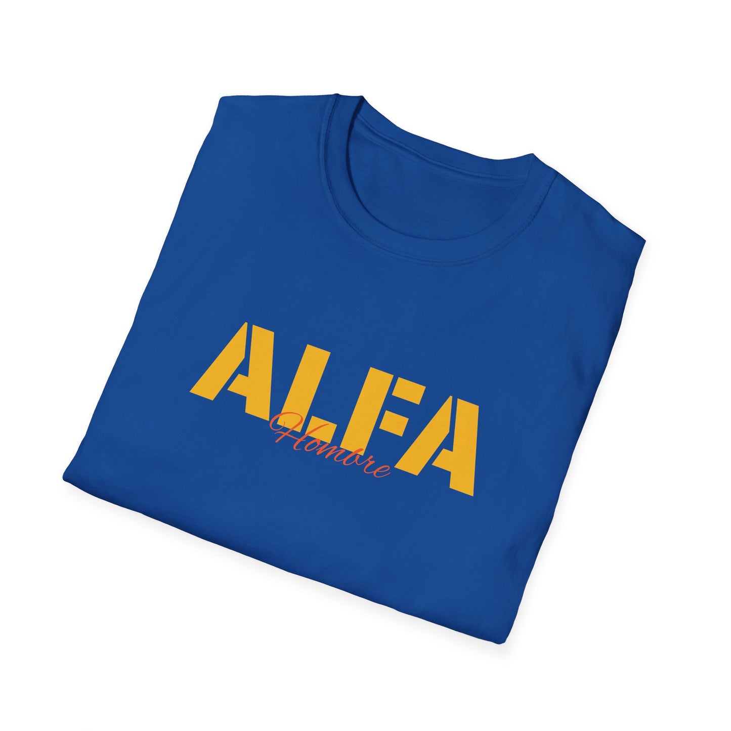 CAMISETA HOMBRE ALFA "TEXTSARAI FRONT" (EUROPA).