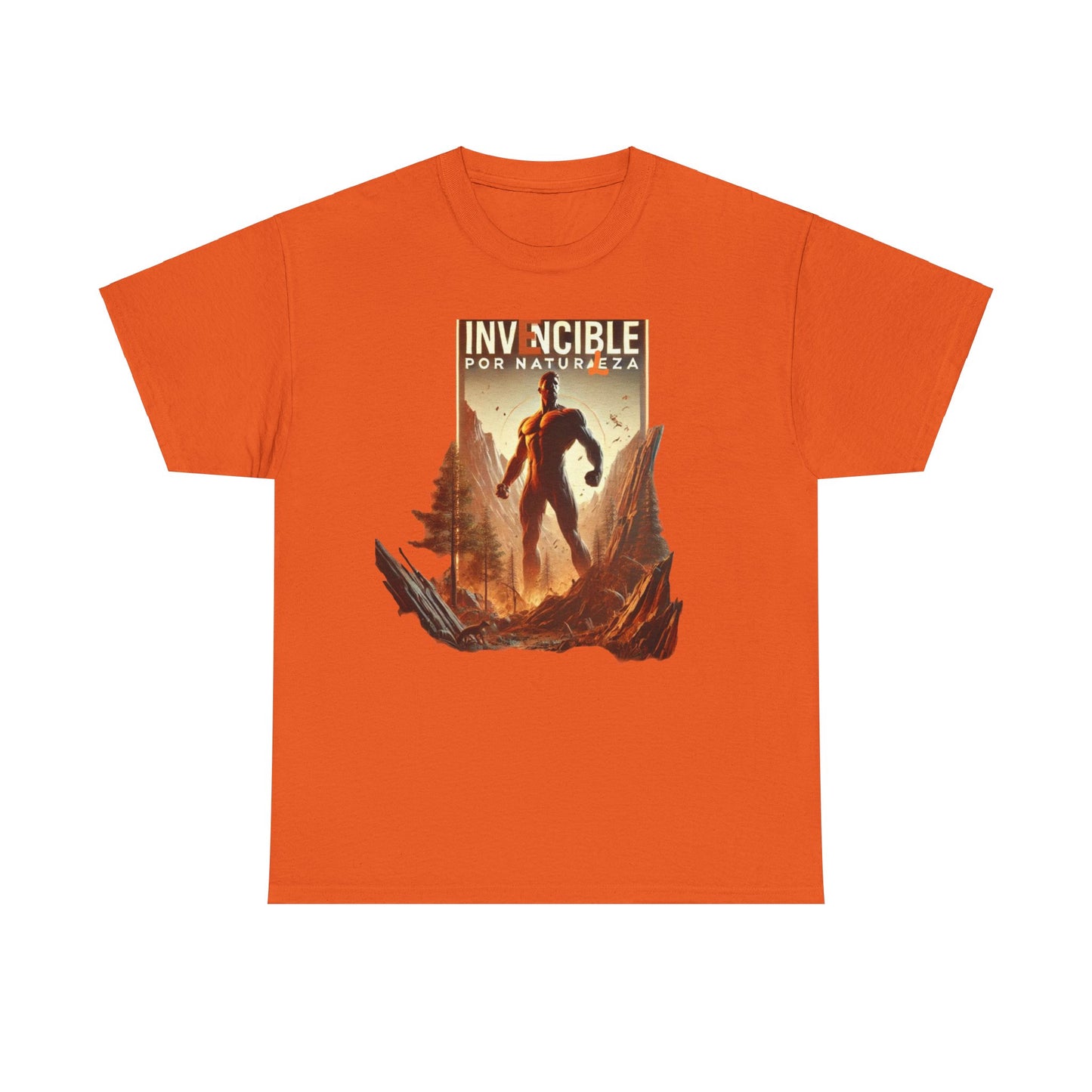 CAMISETA HOMBRE ALFA "INVENCIBLE POR NATURALEZA".(EUROPA).