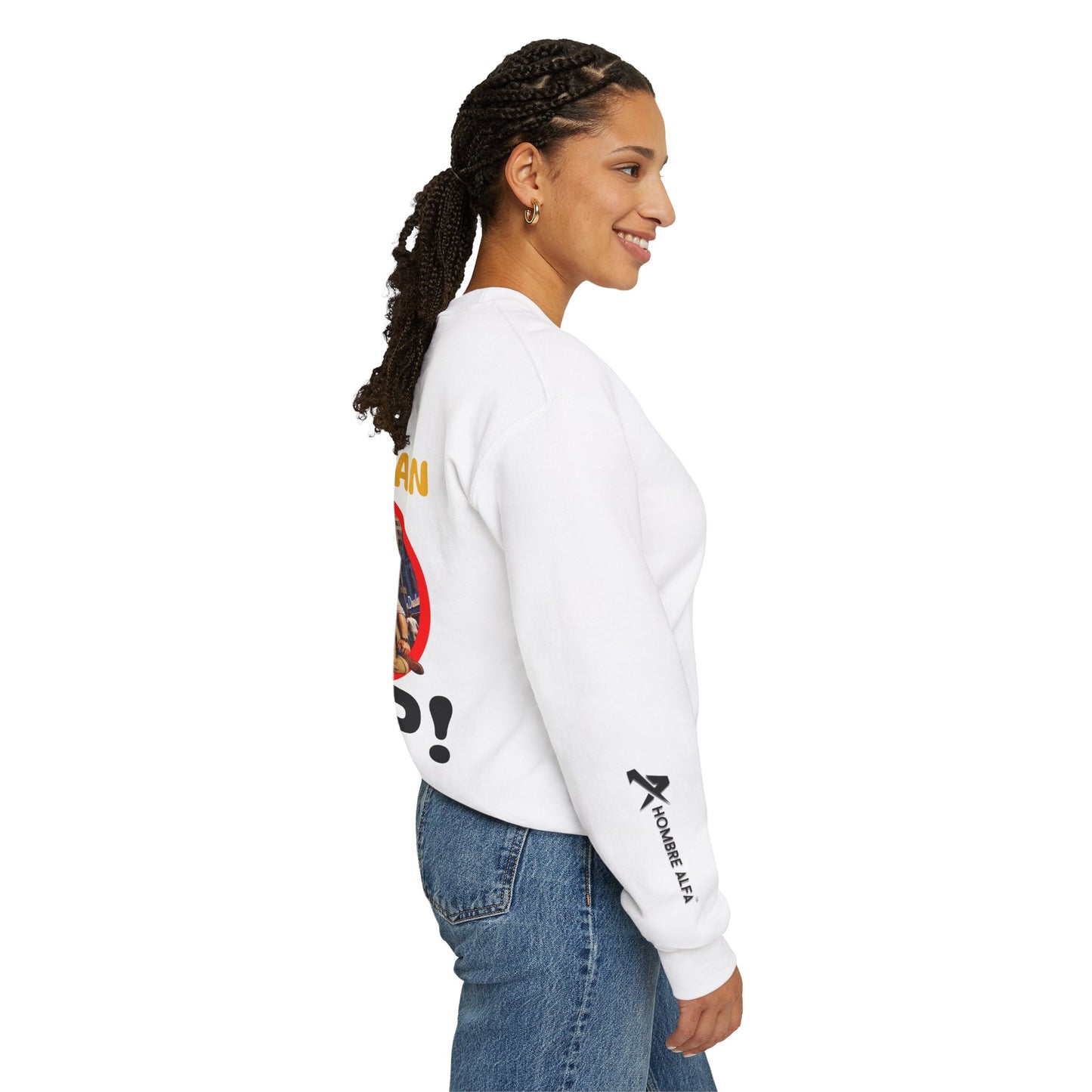SUDADERA HOMBRE ALFA "ELLAS DESPRECIAN AL SIMP"(USA).