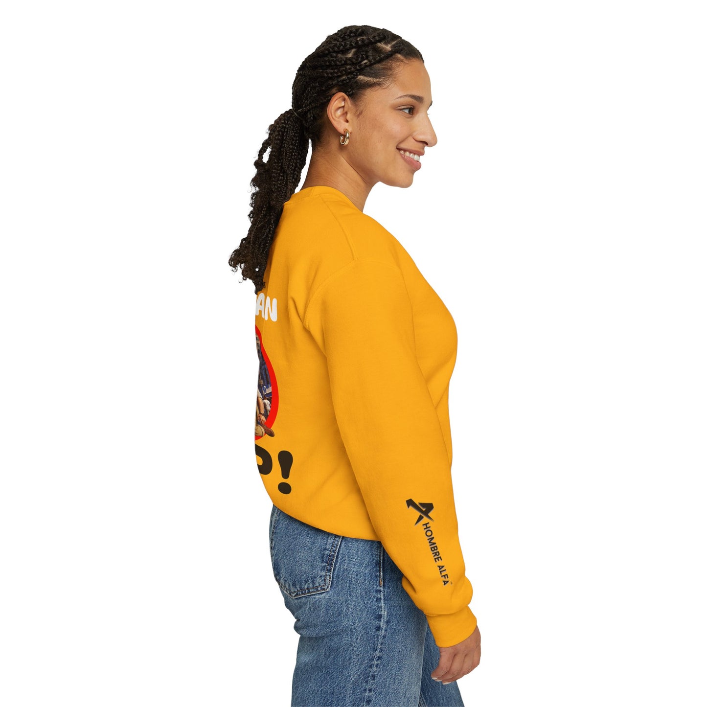 SUDADERA HOMBRE ALFA "ELLAS DESPRECIAN AL SIMP"(USA).