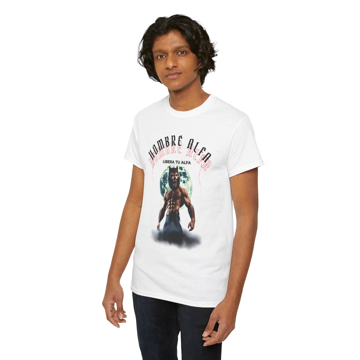CAMISETA HOMBRE ALFA "LIBERA TU ALFA" (USA)