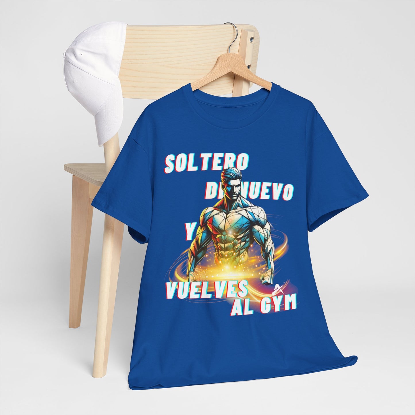 CAMISETA HOMBRE ALFA "SOLTERO DE NUEVO.."(EUROPA)