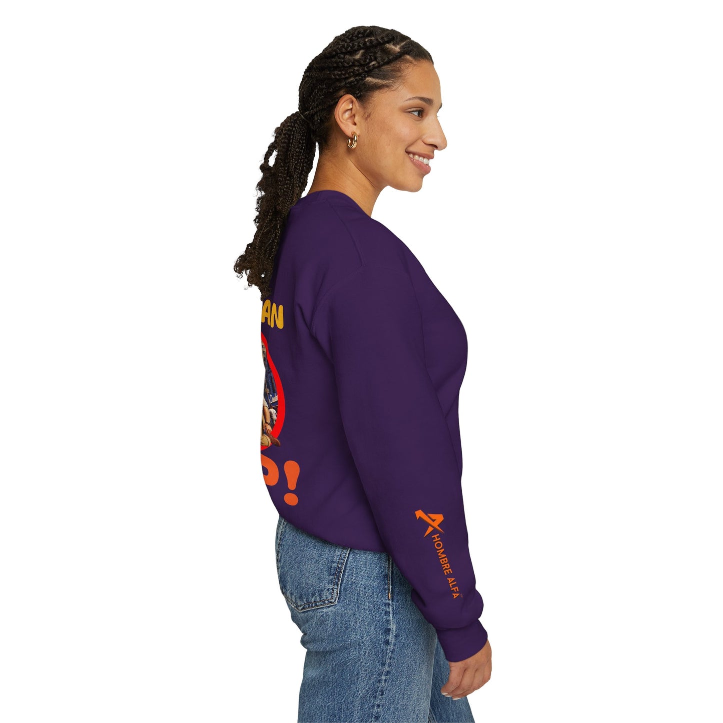 SUDADERA HOMBRE ALFA "ELLAS DESPRECIAN AL SIMP"(USA).