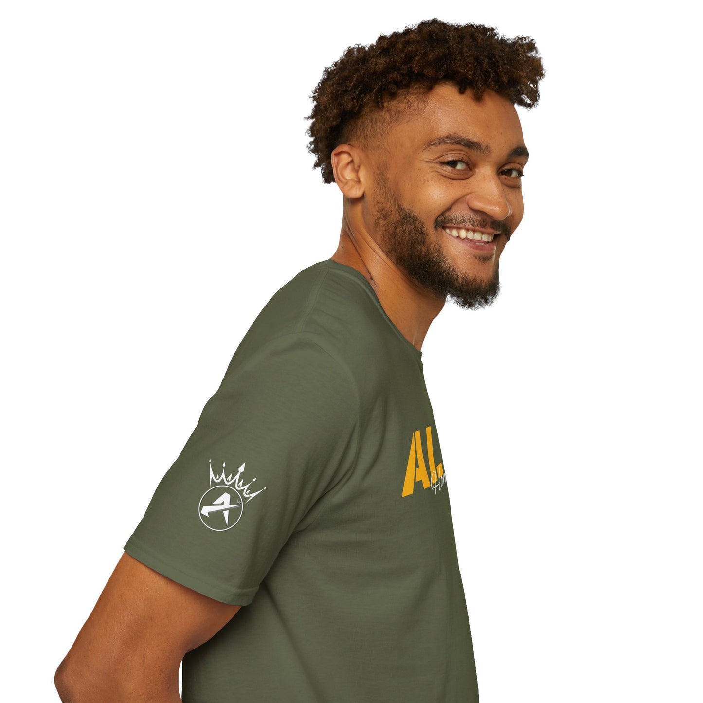 CAMISETA HOMBRE ALFA "TEXTSARAI FRONT" (EUROPA).