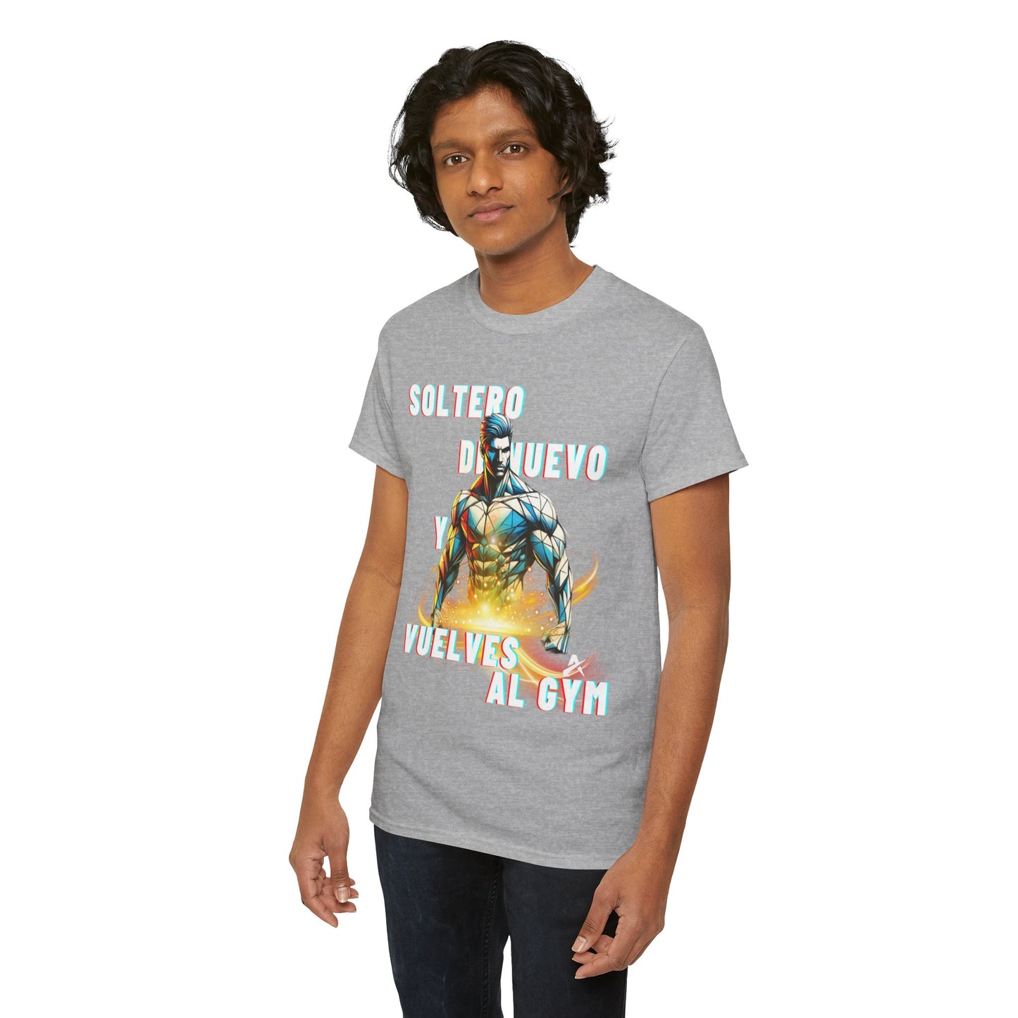 CAMISETA HOMBRE ALFA "SOLTERO DE NUEVO.."(EUROPA)