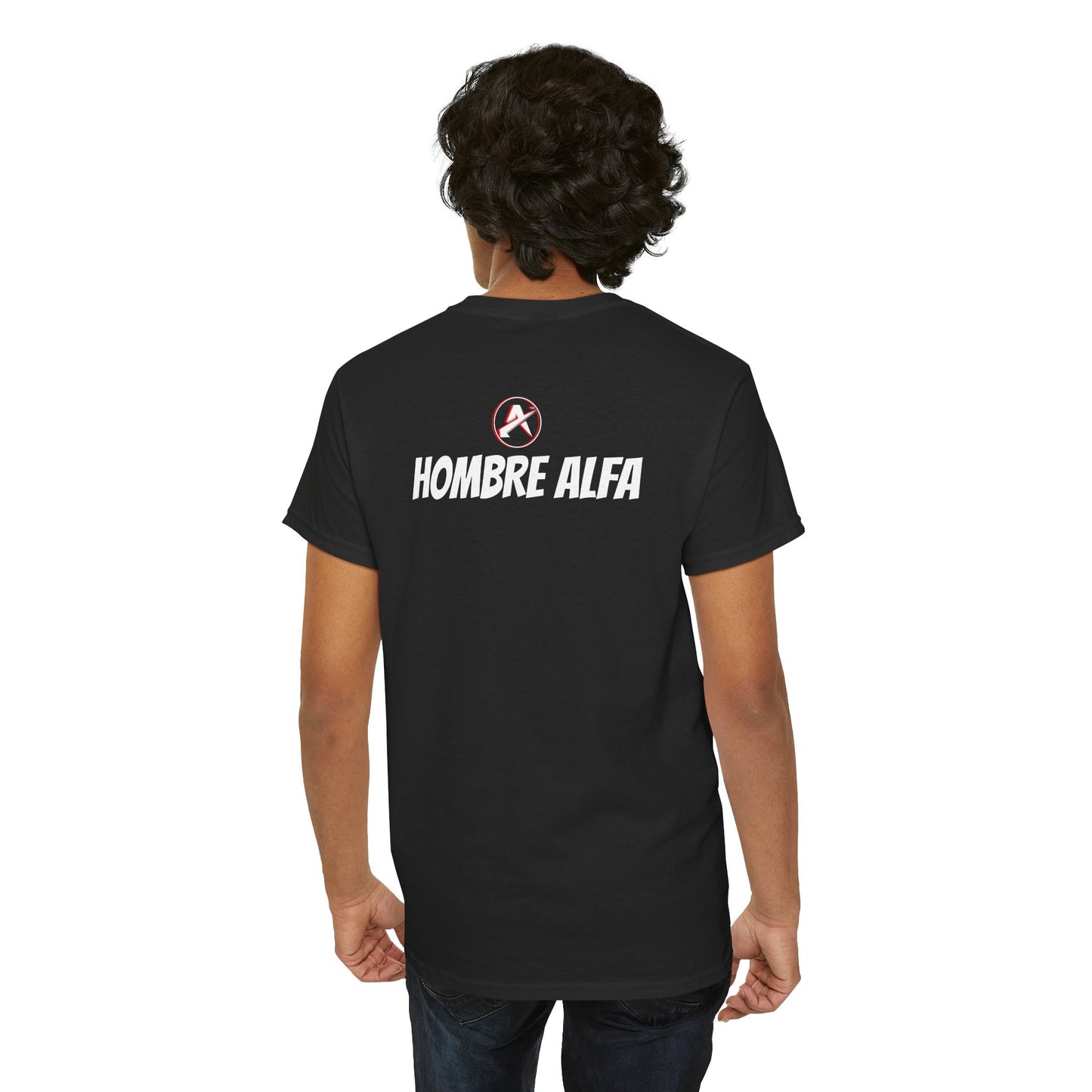 CAMISETA HOMBRE ALFA "EL FEMINISMO TE ENGAÑA".(EUROPA)