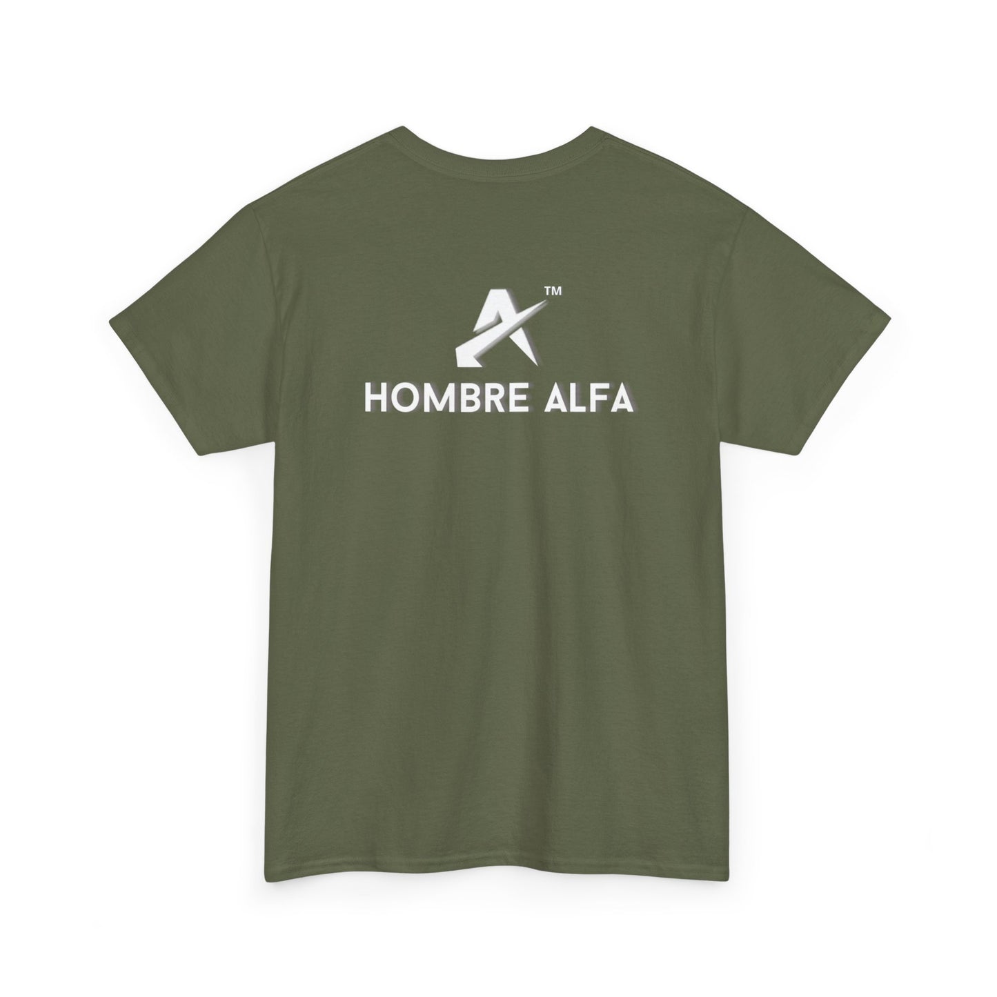 CAMISETA HOMBRE ALFA "I NEVER GIVE UP".(USA).