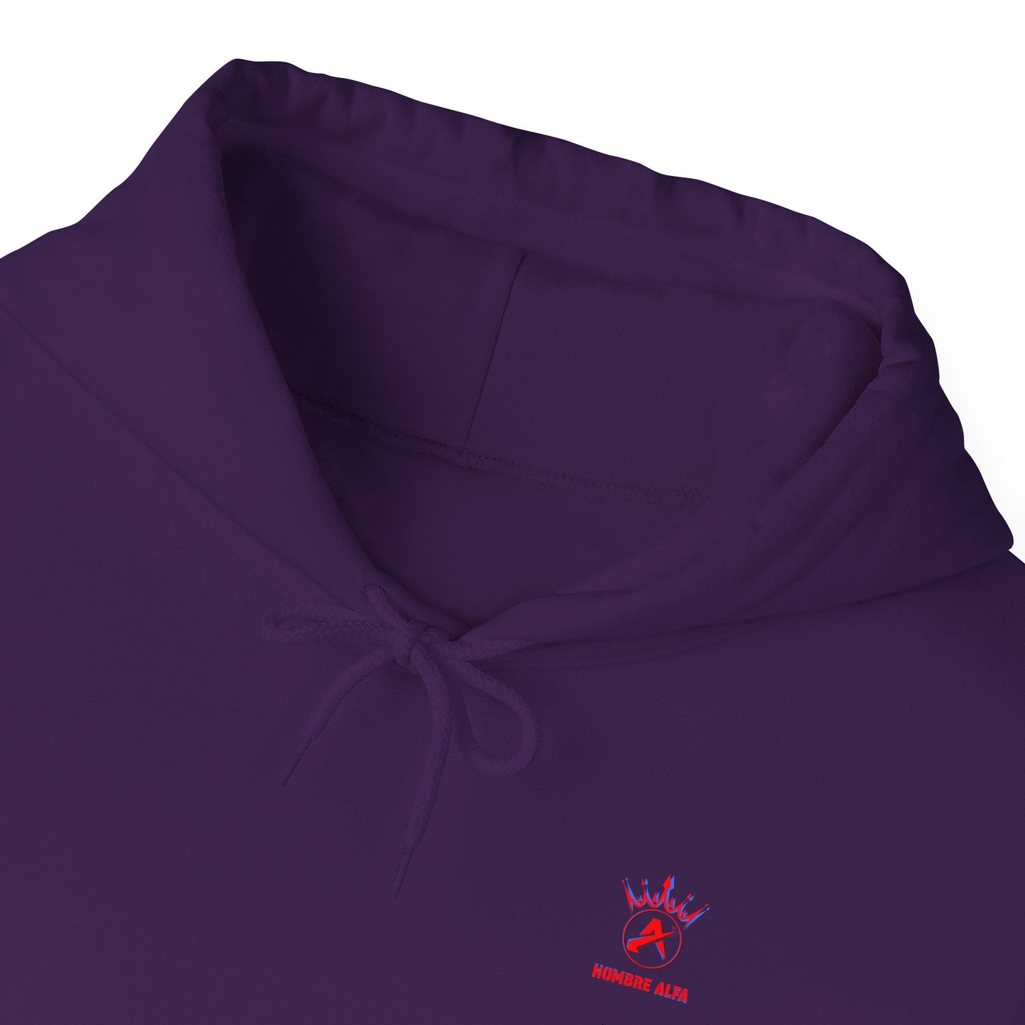 SUDADERA CON GORRO "SÉ UN HOMBRE ALFA". (EUROPA).