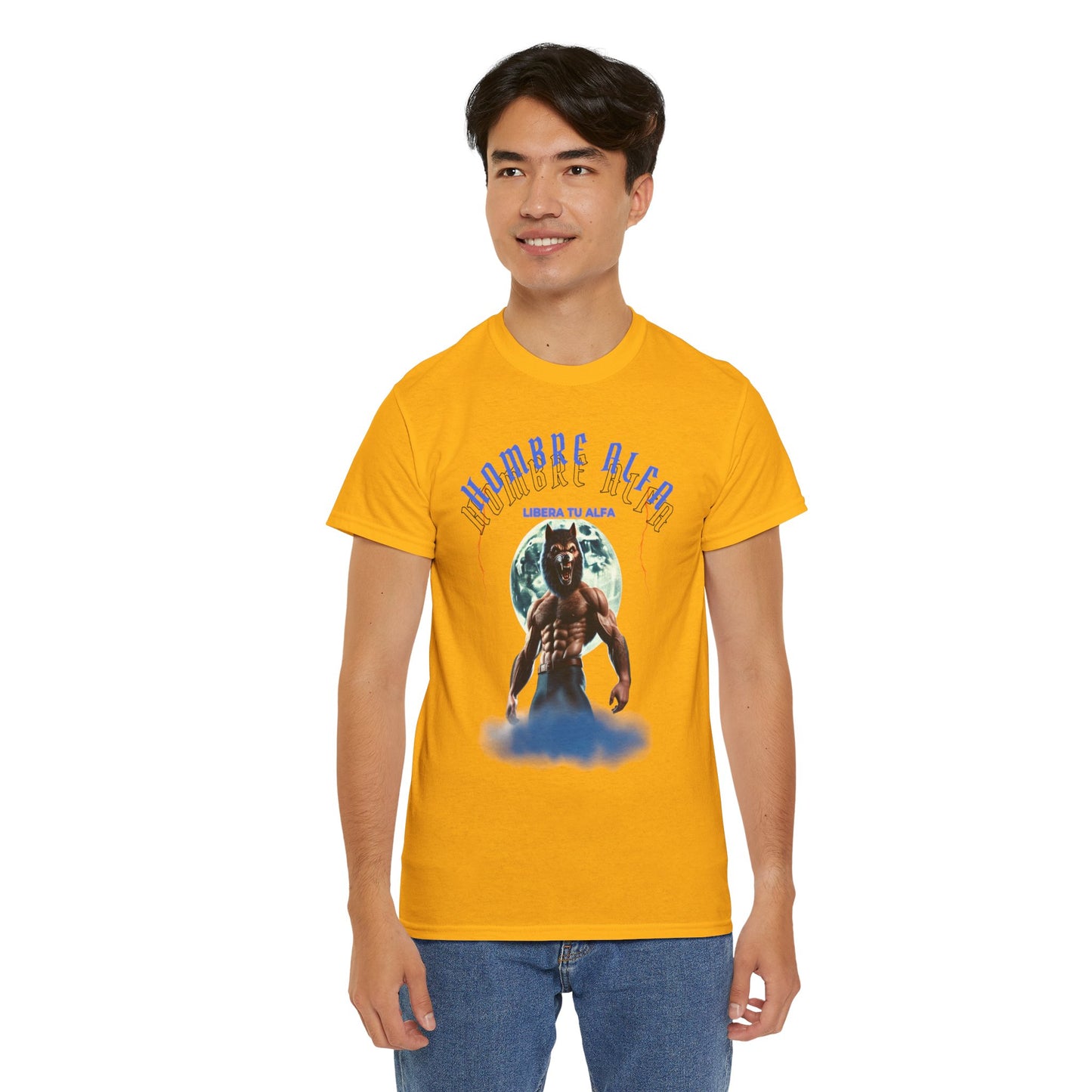 CAMISETA HOMBRE ALFA "LIBERA TU ALFA" (USA)