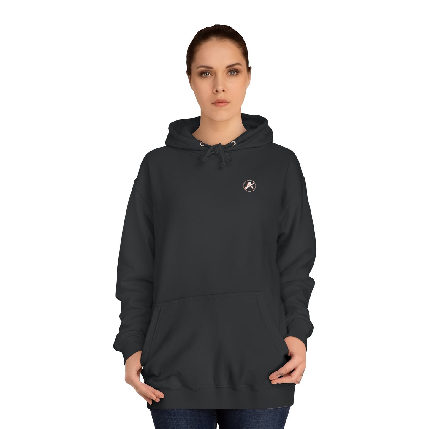 SUDADERA CON CAPUCHA HOMBRE ALFA "EL FEMINISMO TE ENGAÑA".(USA).