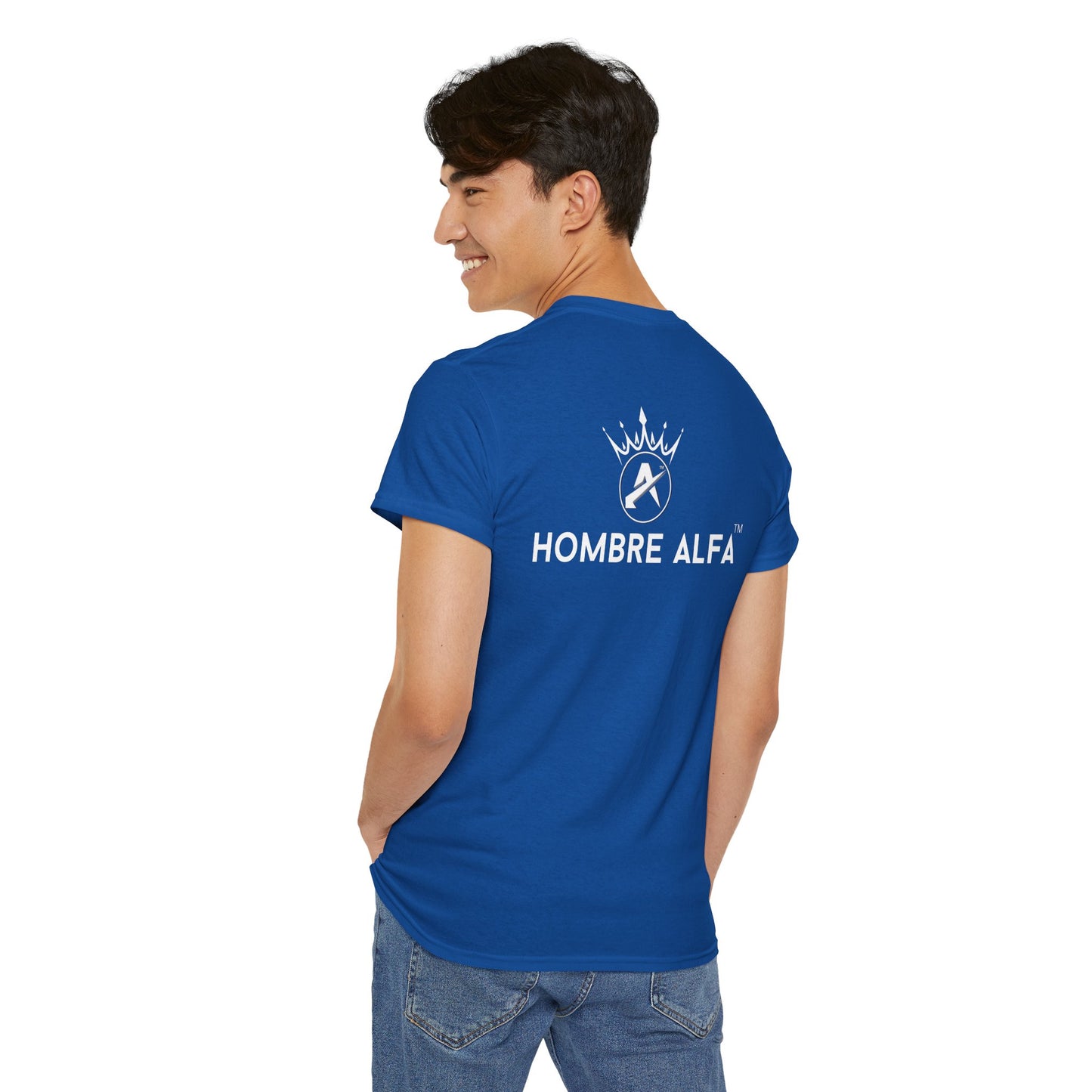 CAMISETA HOMBRE ALFA "LA PARTIDA TERMINA CUANDO CAE EL REY".(EUROPA)
