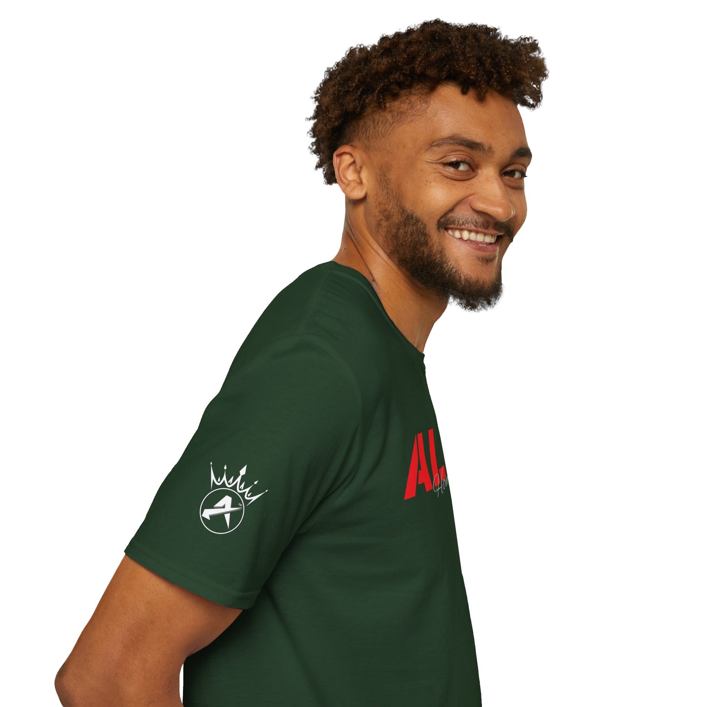 CAMISETA HOMBRE ALFA "TEXTSARAI FRONT" (EUROPA).