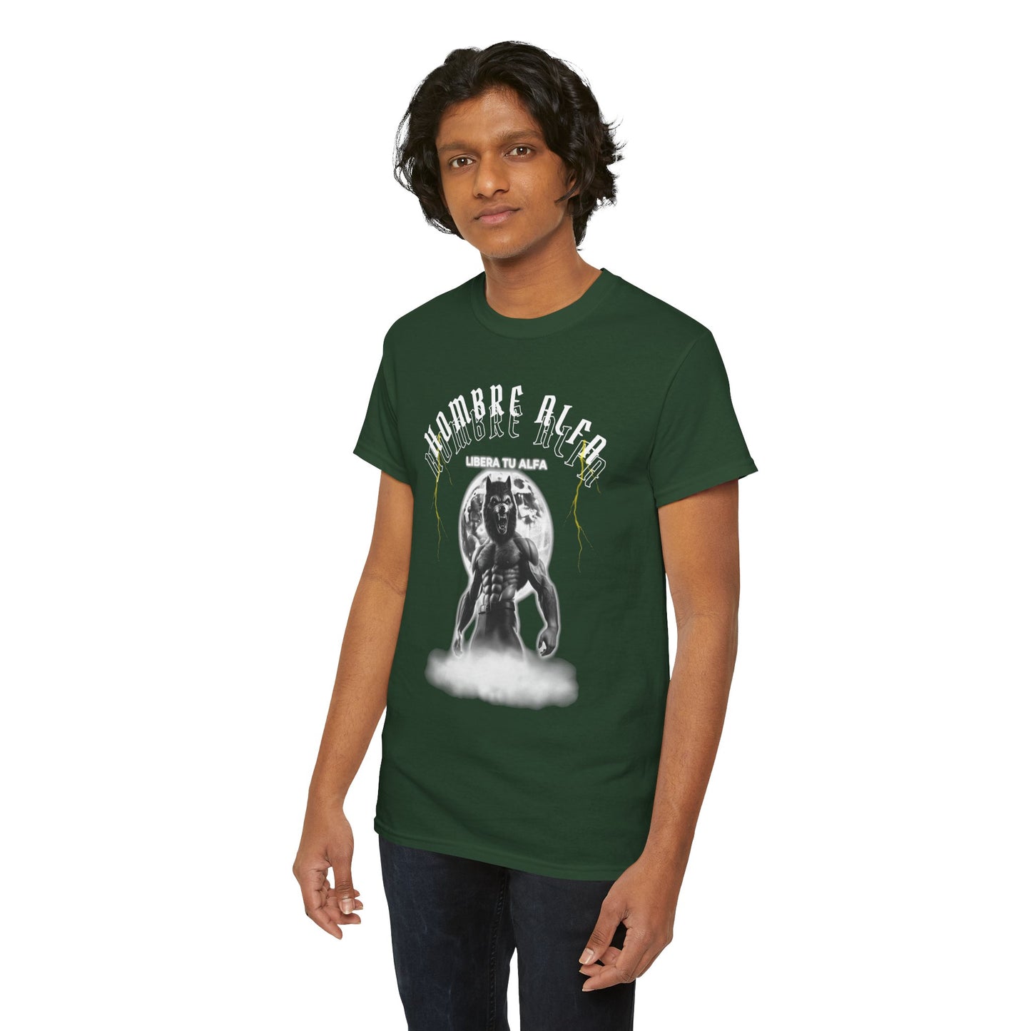 CAMISETA HOMBRE ALFA "LIBERA TU ALFA" (USA)