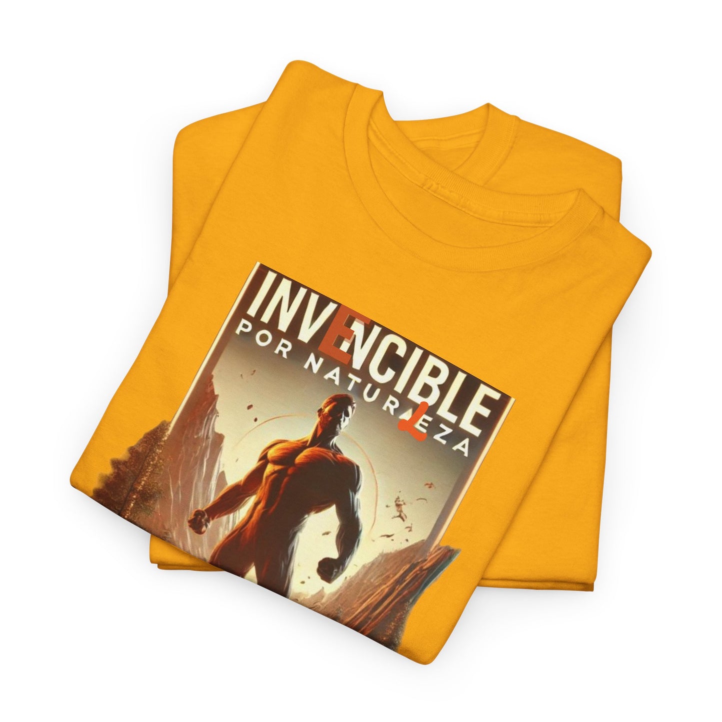 CAMISETA HOMBRE ALFA "INVENCIBLE POR NATURALEZA".(EUROPA).