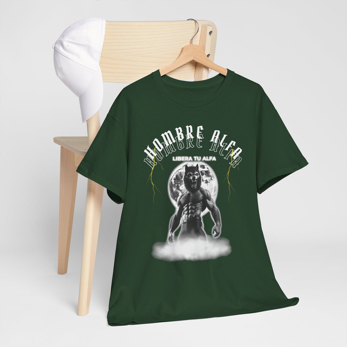 CAMISETA HOMBRE ALFA "LIBERA TU ALFA" (USA)
