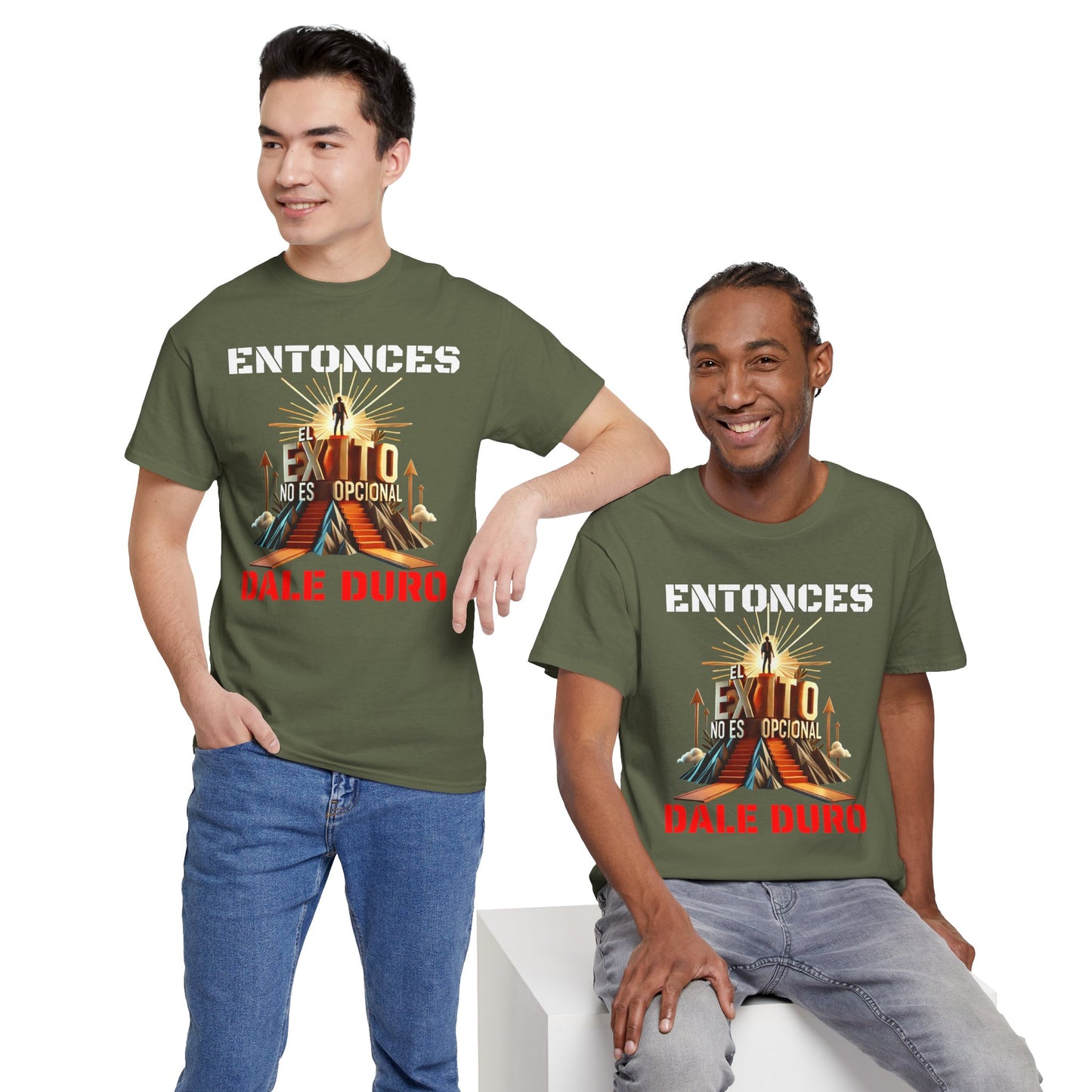 CAMISETA HOMBRE ALFA "EL ÉXITO.."(USA).