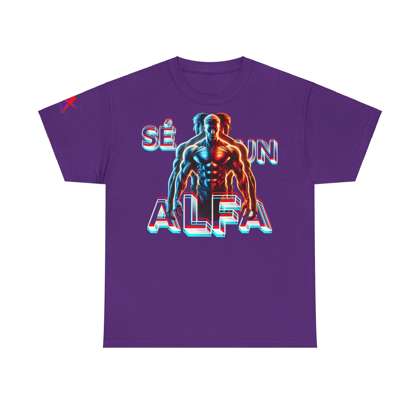 CAMISETA HOMBRE ALFA "SÉ UN ALFA".(EUROPA).
