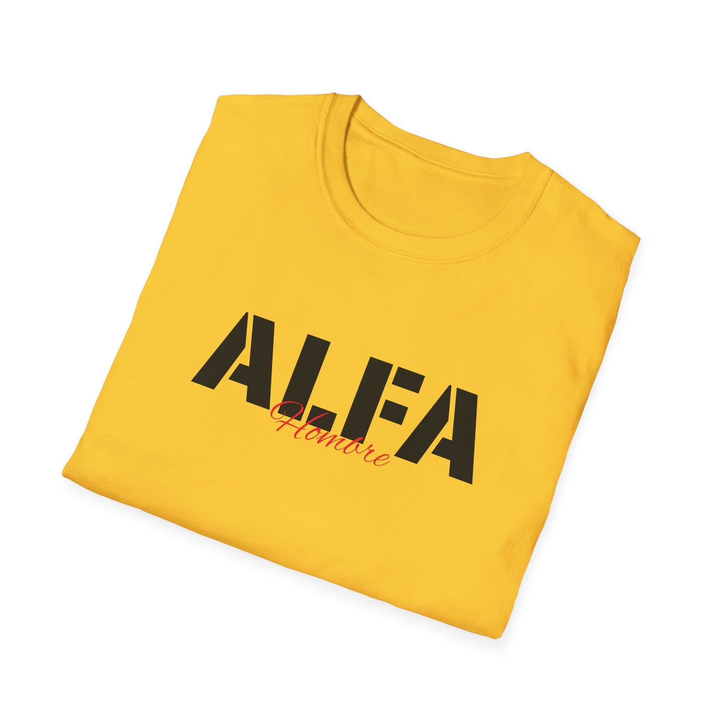 CAMISETA HOMBRE ALFA "TEXTSARAI FRONT" (EUROPA).