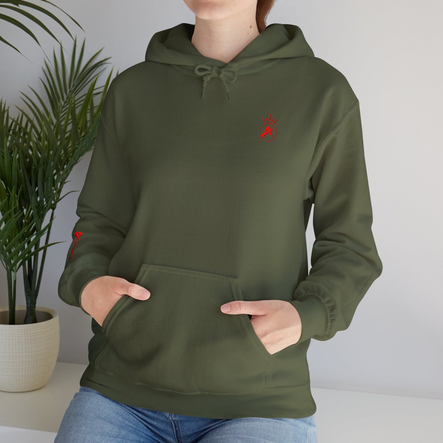 SUDADERA CON GORRO HOMBRE ALFA, "ELLAS DESPRECIAN AL SIMP".(USA).