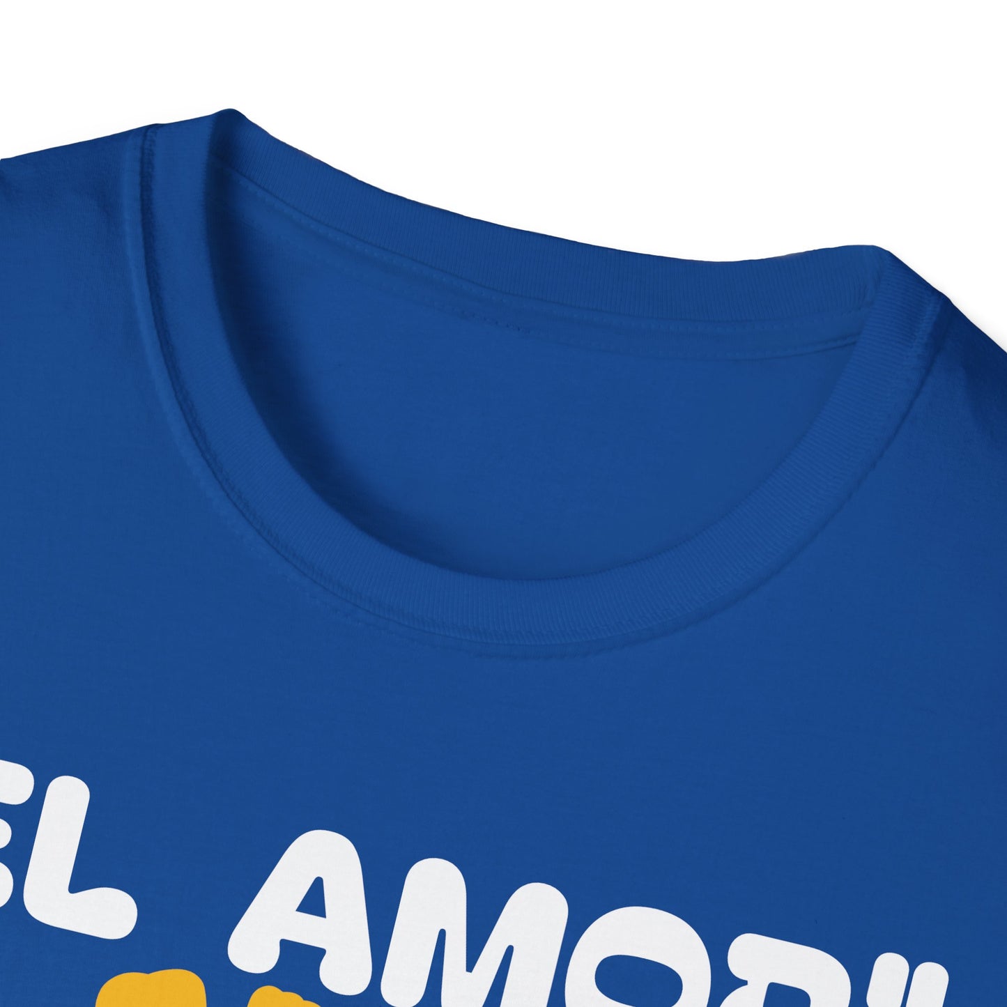 CAMISETA HOMBRE ALFA "EL AMOR NO ES GRATIS".(USA)