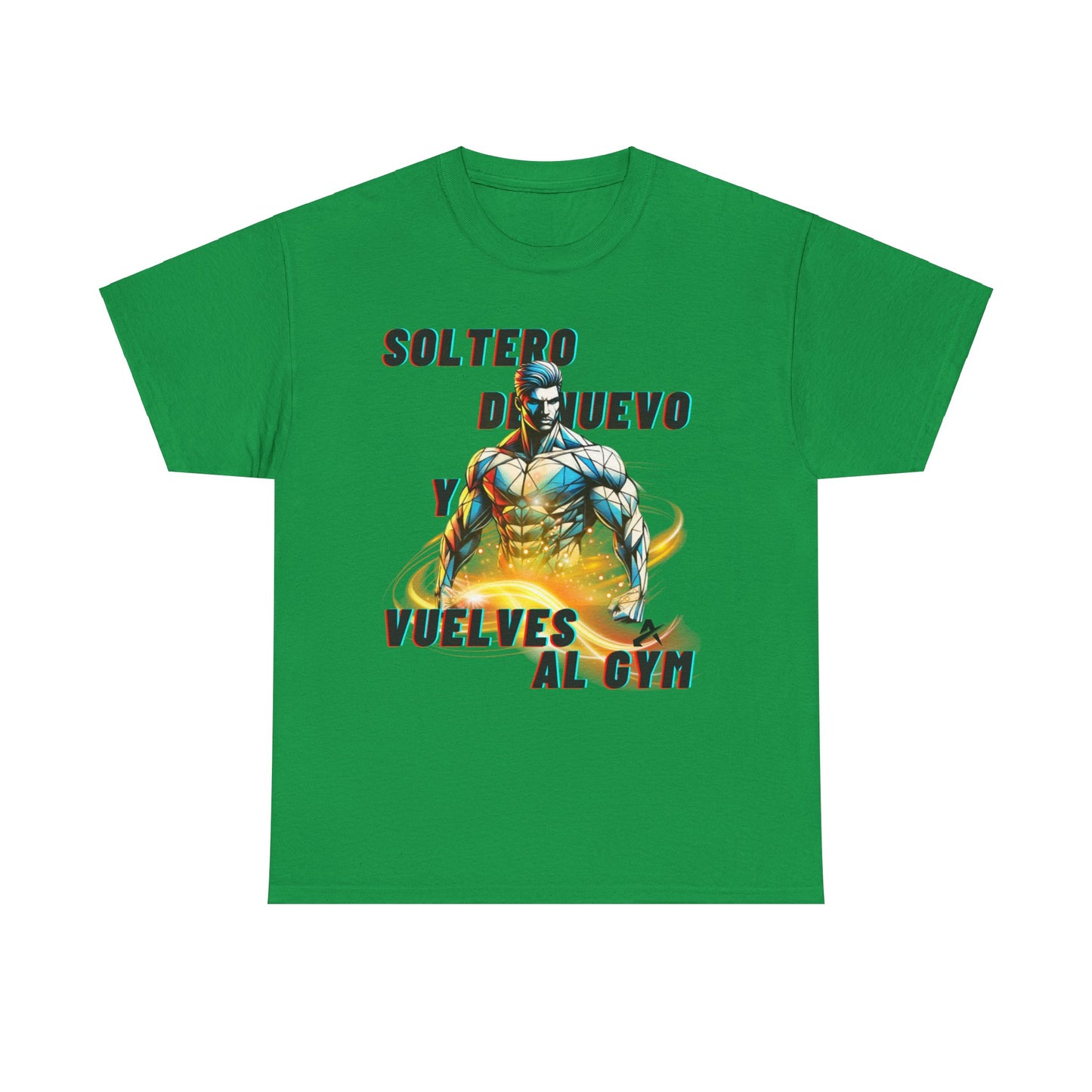 CAMISETA HOMBRE ALFA "SOLTERO DE NUEVO.."(EUROPA)