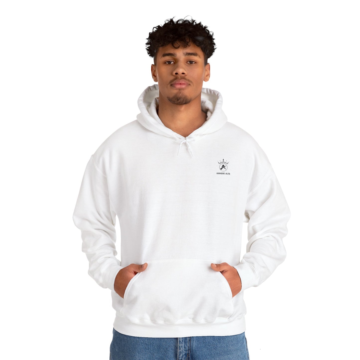 SUDADERA CON GORRO "SIEMPRE FUERTES". (EUROPA).