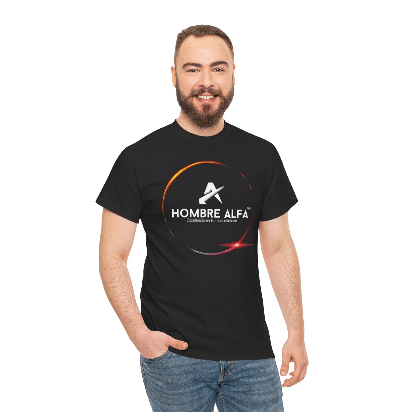 CAMISETA HOMBRE ALFA "LOGO RING"(EUROPA)