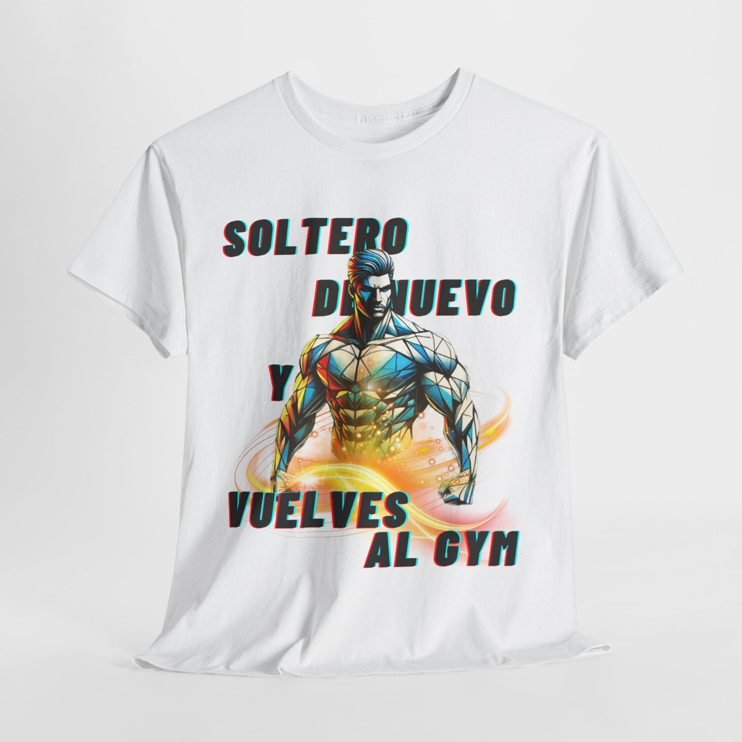 CAMISETA HOMBRE ALFA "SOLTERO DE NUEVO.."(EUROPA)