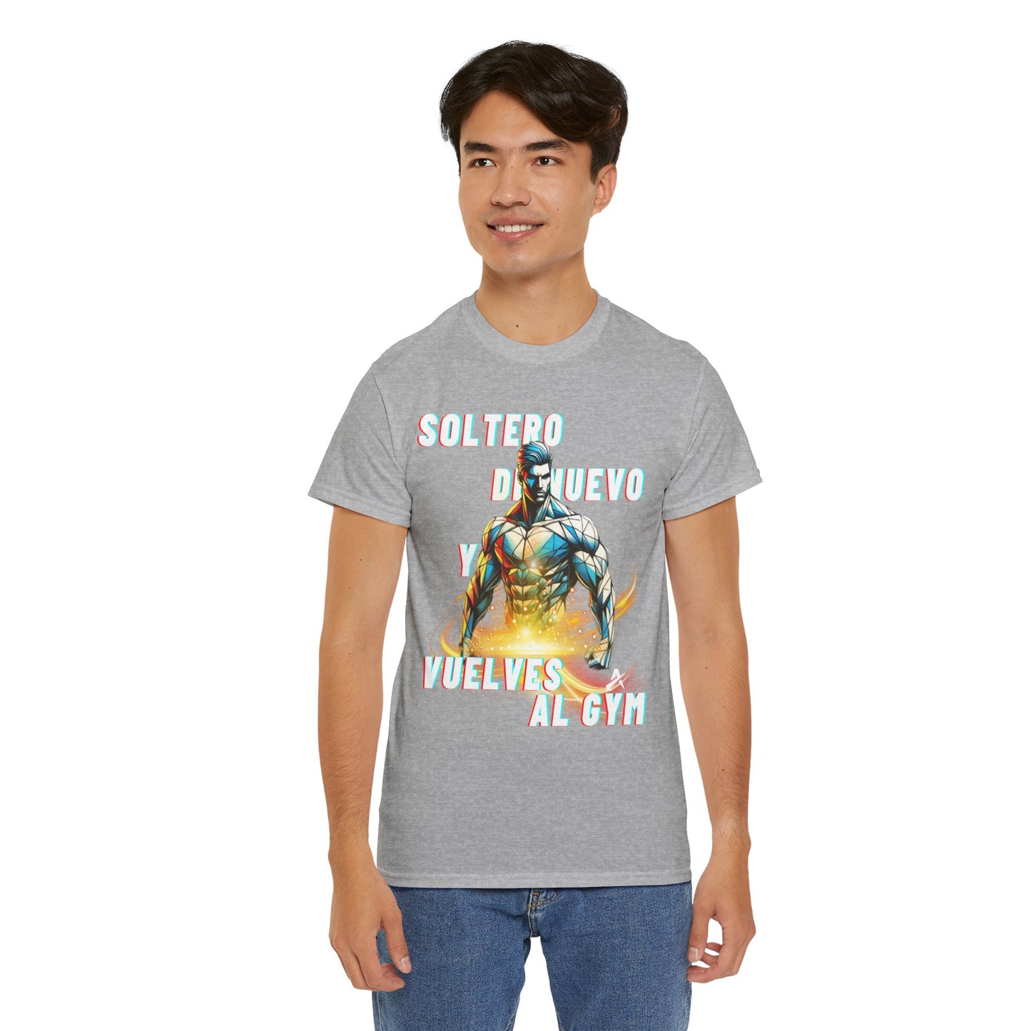 CAMISETA HOMBRE ALFA "SOLTERO DE NUEVO.."(EUROPA)