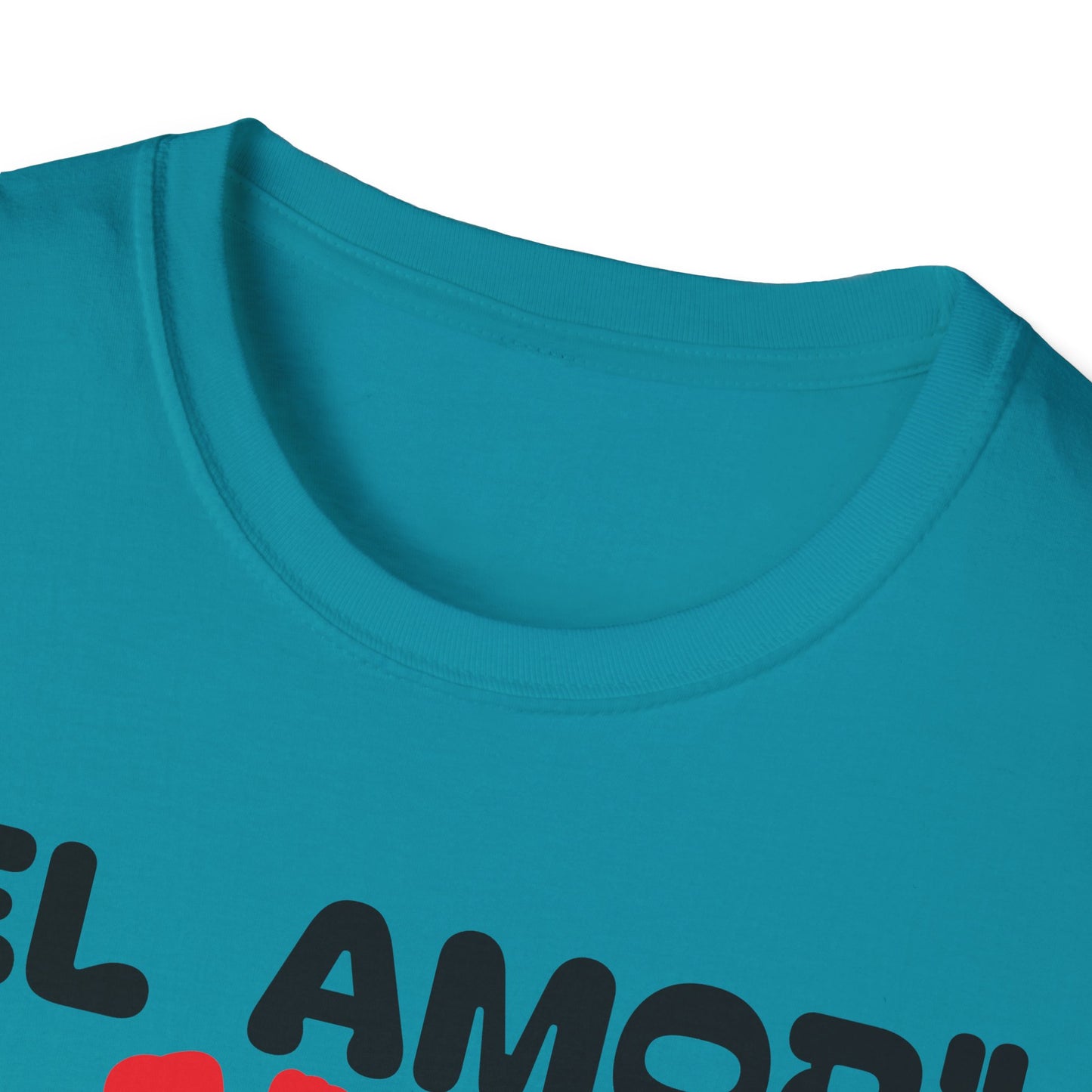 CAMISETA HOMBRE ALFA "EL AMOR NO ES GRATIS".(USA)