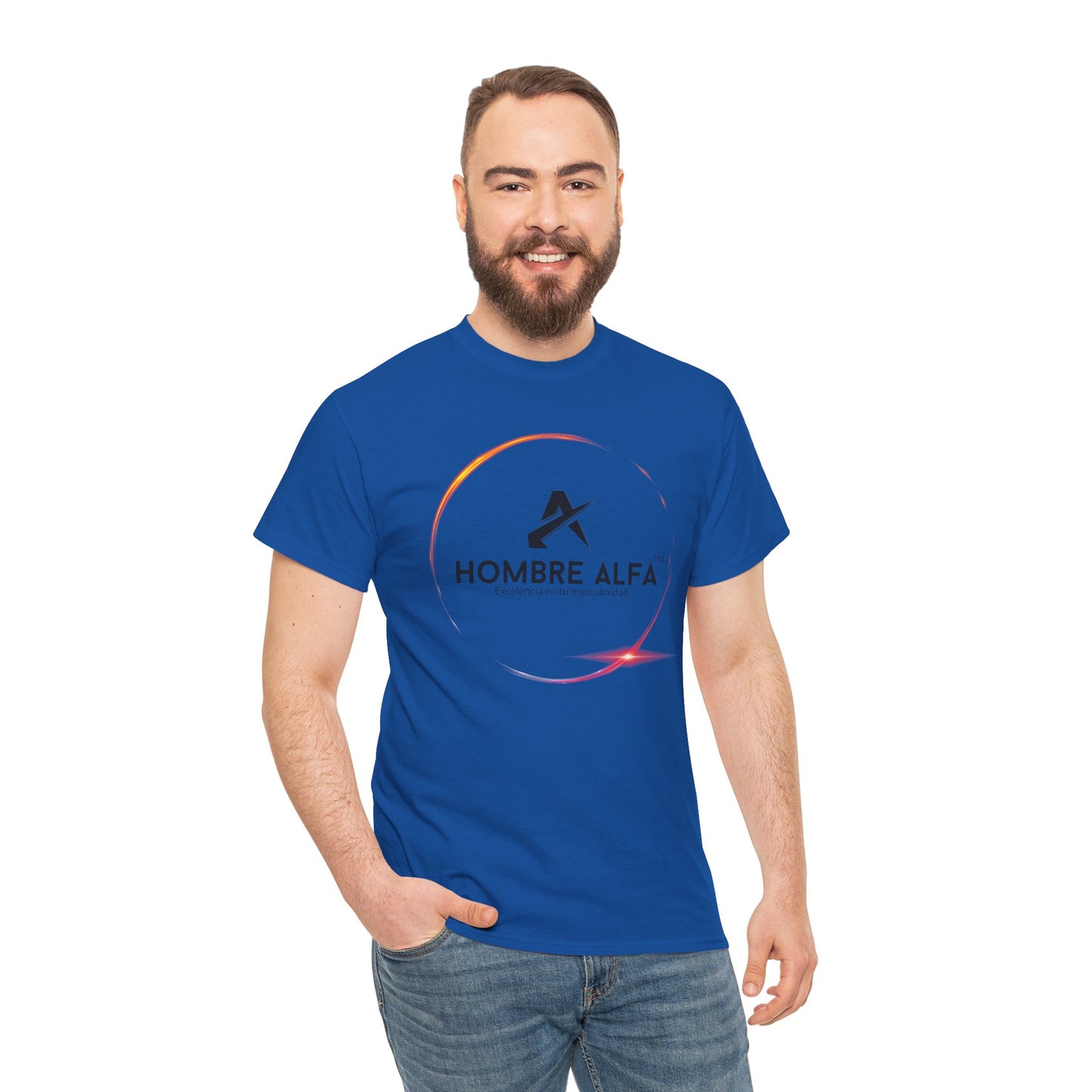 CAMISETA HOMBRE ALFA "LOGO RING"(EUROPA)