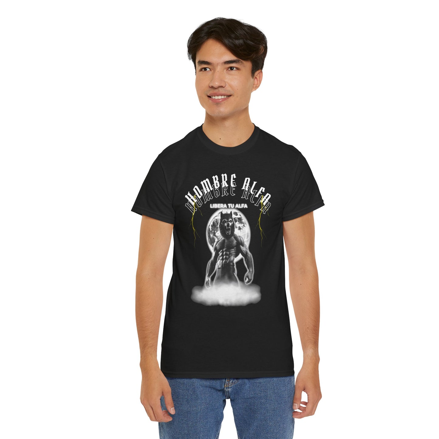 CAMISETA HOMBRE ALFA "LIBERA TU ALFA" (USA)
