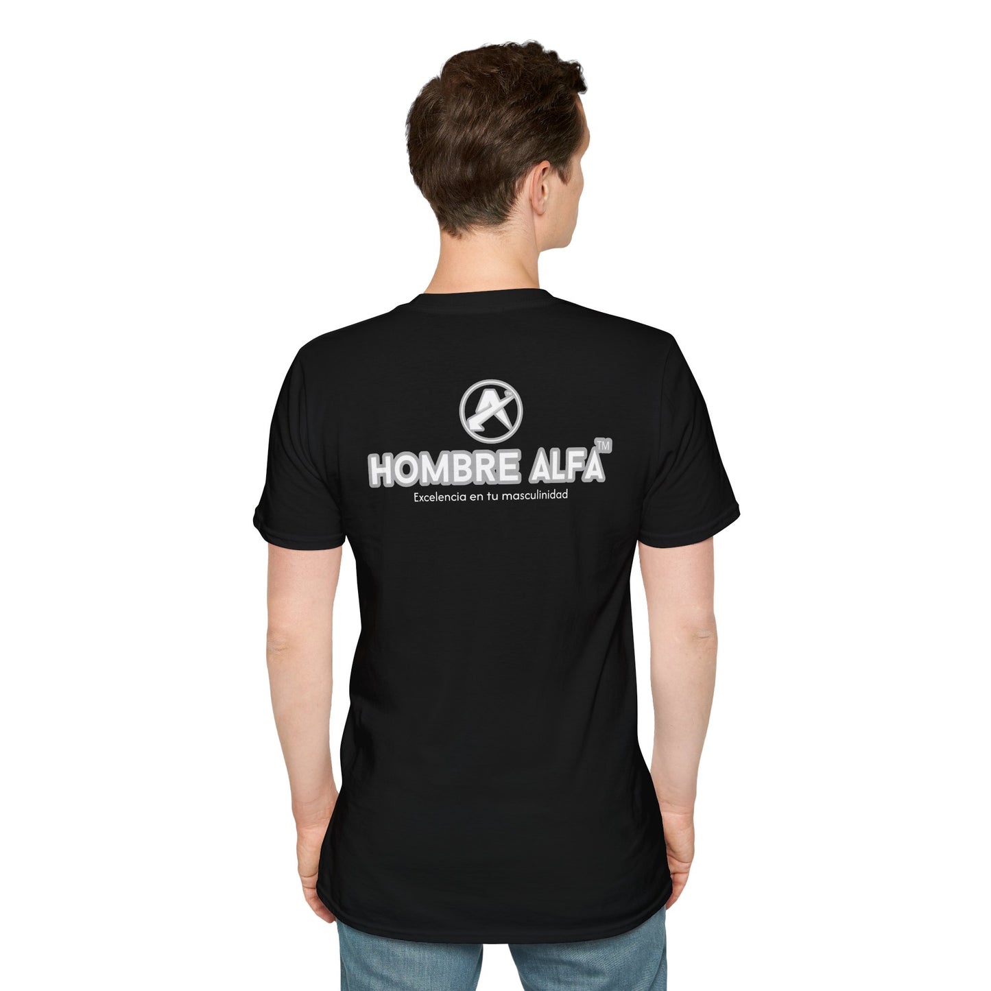 CAMISETA HOMBRE ALFA "EL HÉROE ERES TÚ".(EUROPA).