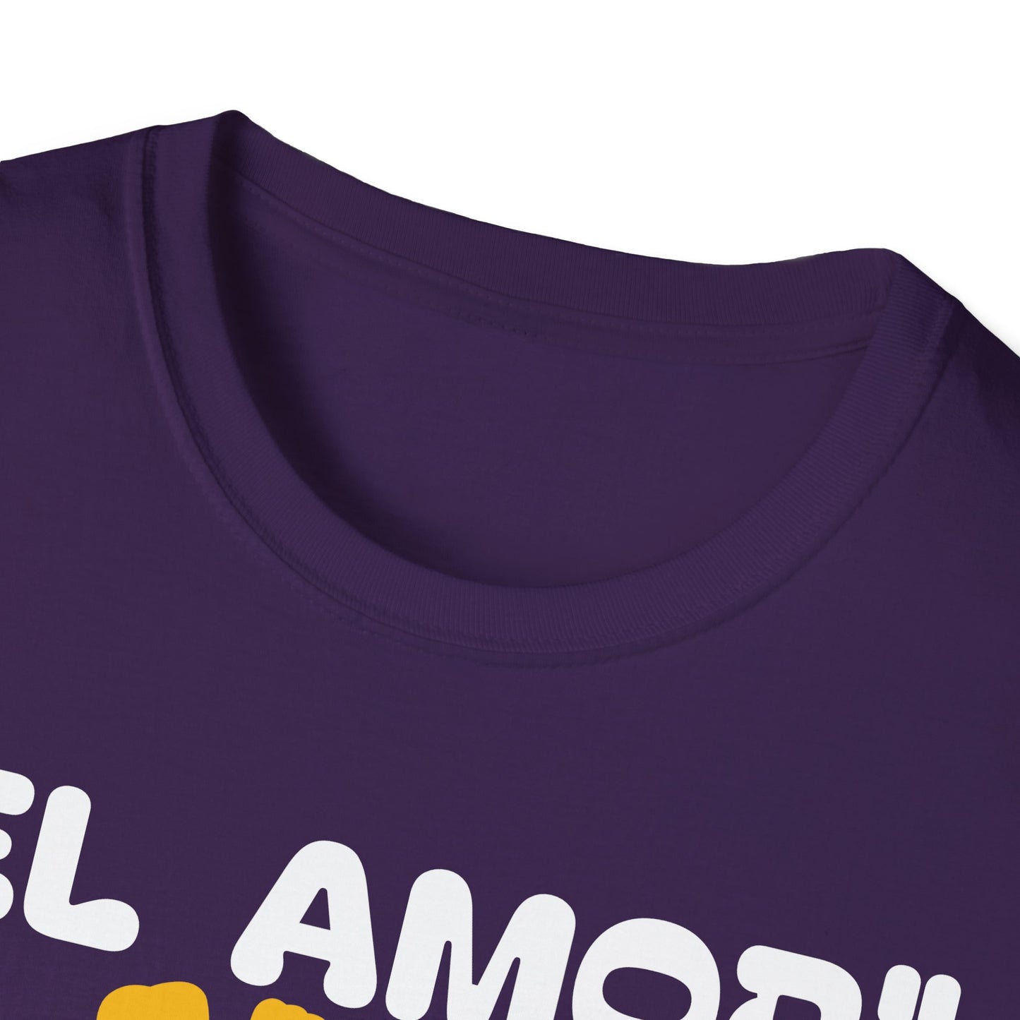 CAMISETA HOMBRE ALFA "EL AMOR NO ES GRATIS".(USA)