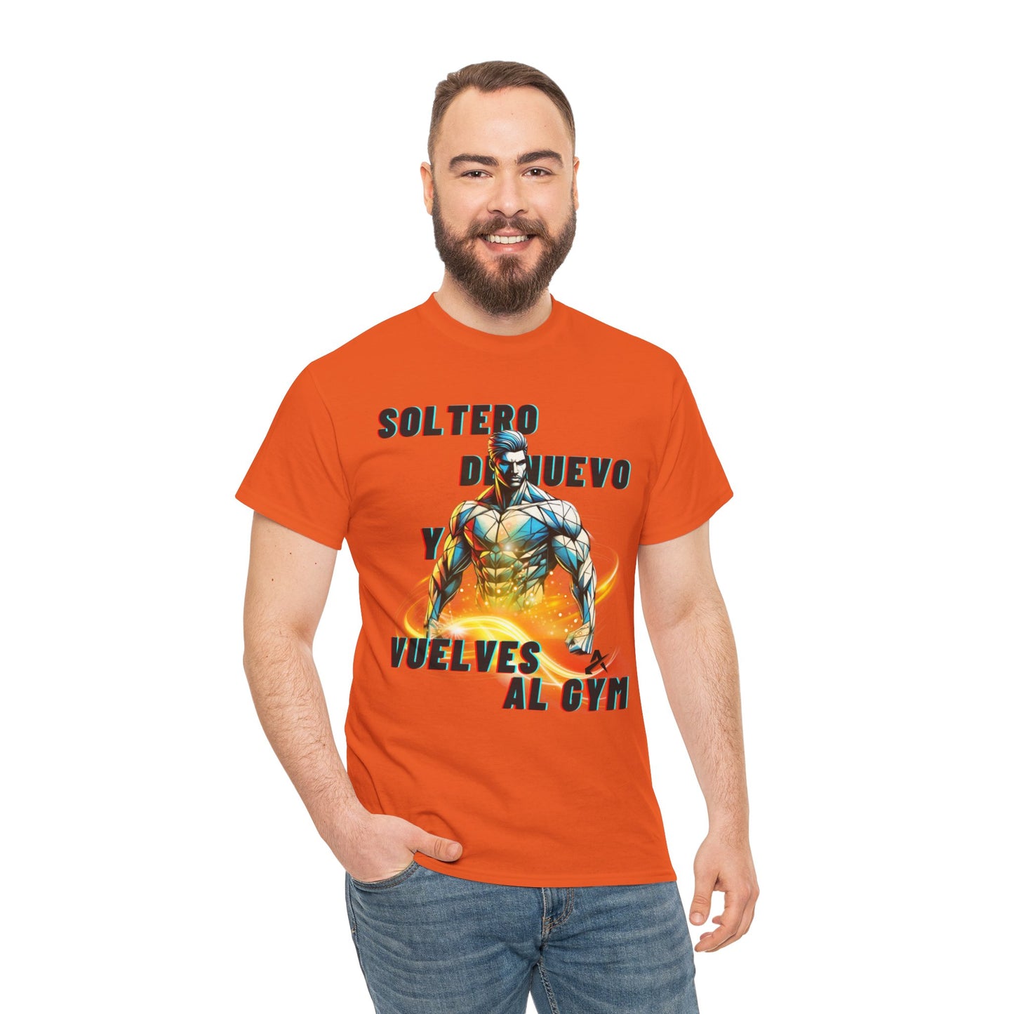 CAMISETA HOMBRE ALFA "SOLTERO DE NUEVO.."(EUROPA)