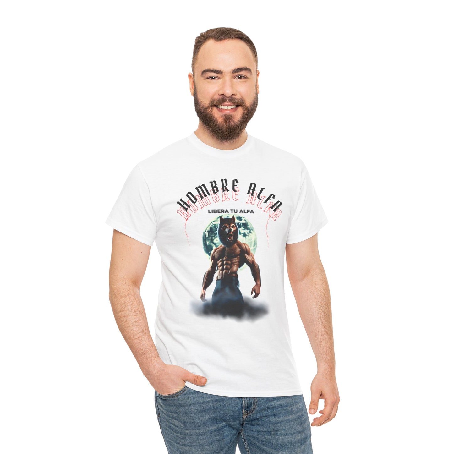 CAMISETA HOMBRE ALFA "LIBERA TU ALFA" (USA)