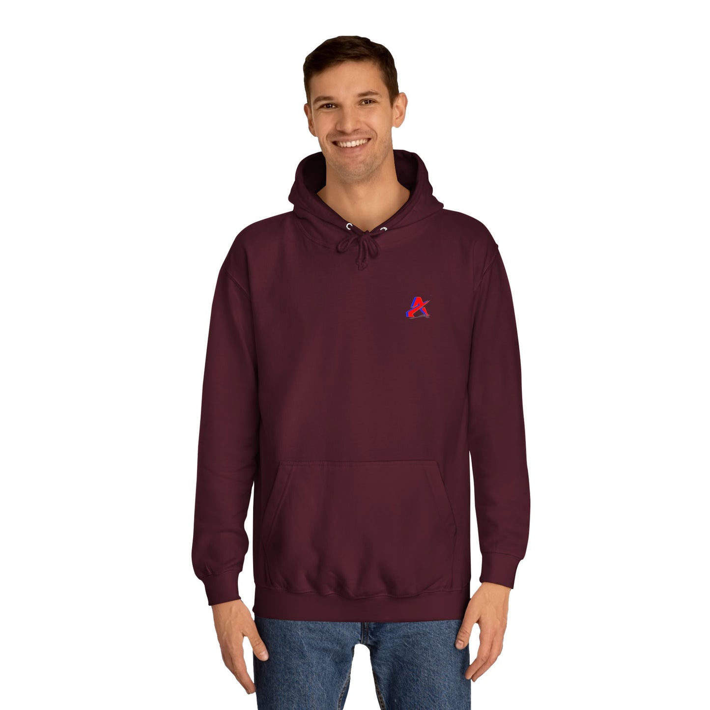SUDADERA CON GORRO "SÉ UN ALFA".(EUROPA).