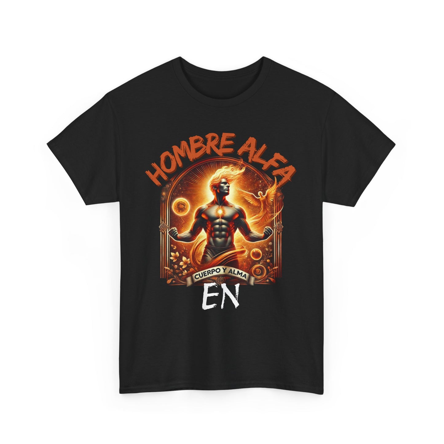 CAMISETA HOMBRE ALFA " EN CUERPO Y ALMA".(USA).