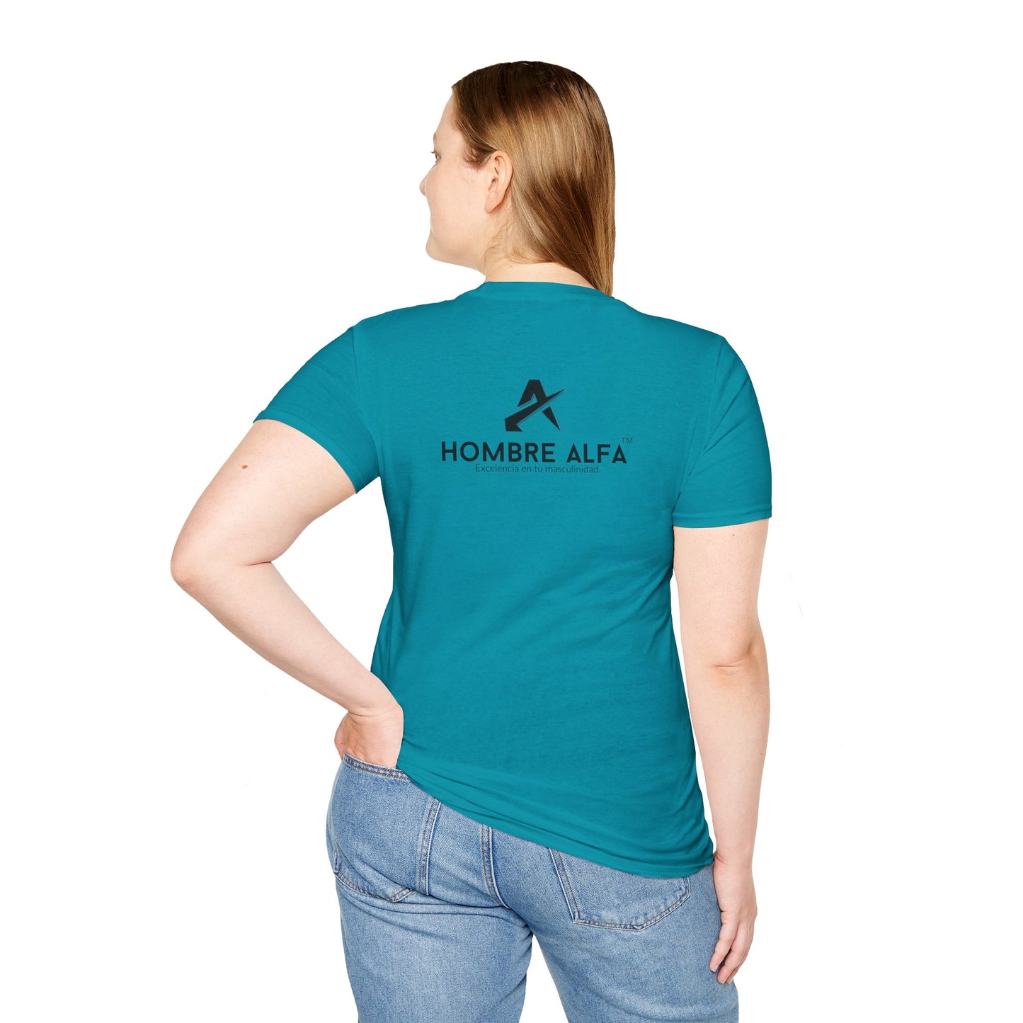 CAMISETA HOMBRE ALFA "EL AMOR NO ES GRATIS".(USA)