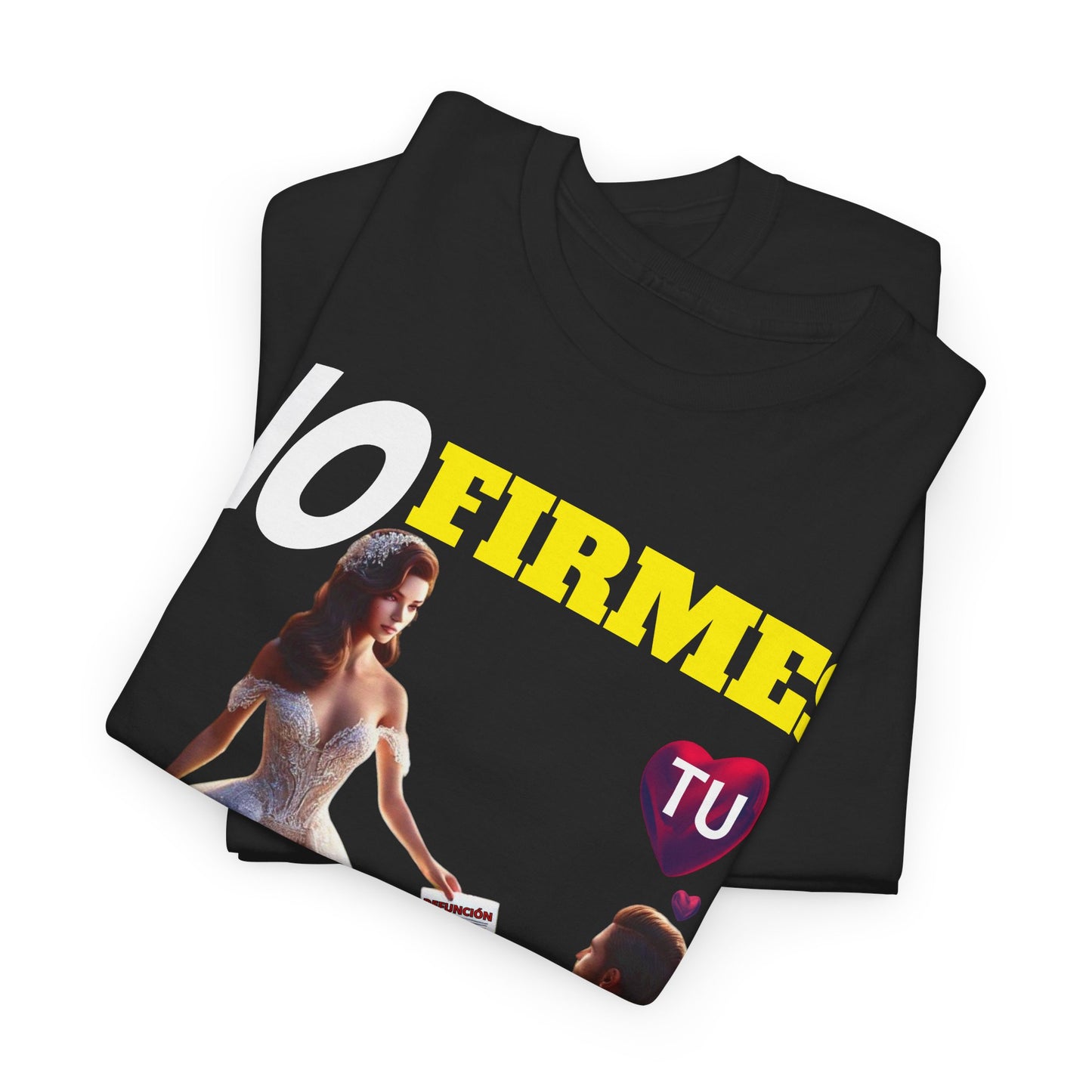 CAMISETA HOMBRE ALFA "NO FIRMES TU SENTENCIA".(EUROPA)
