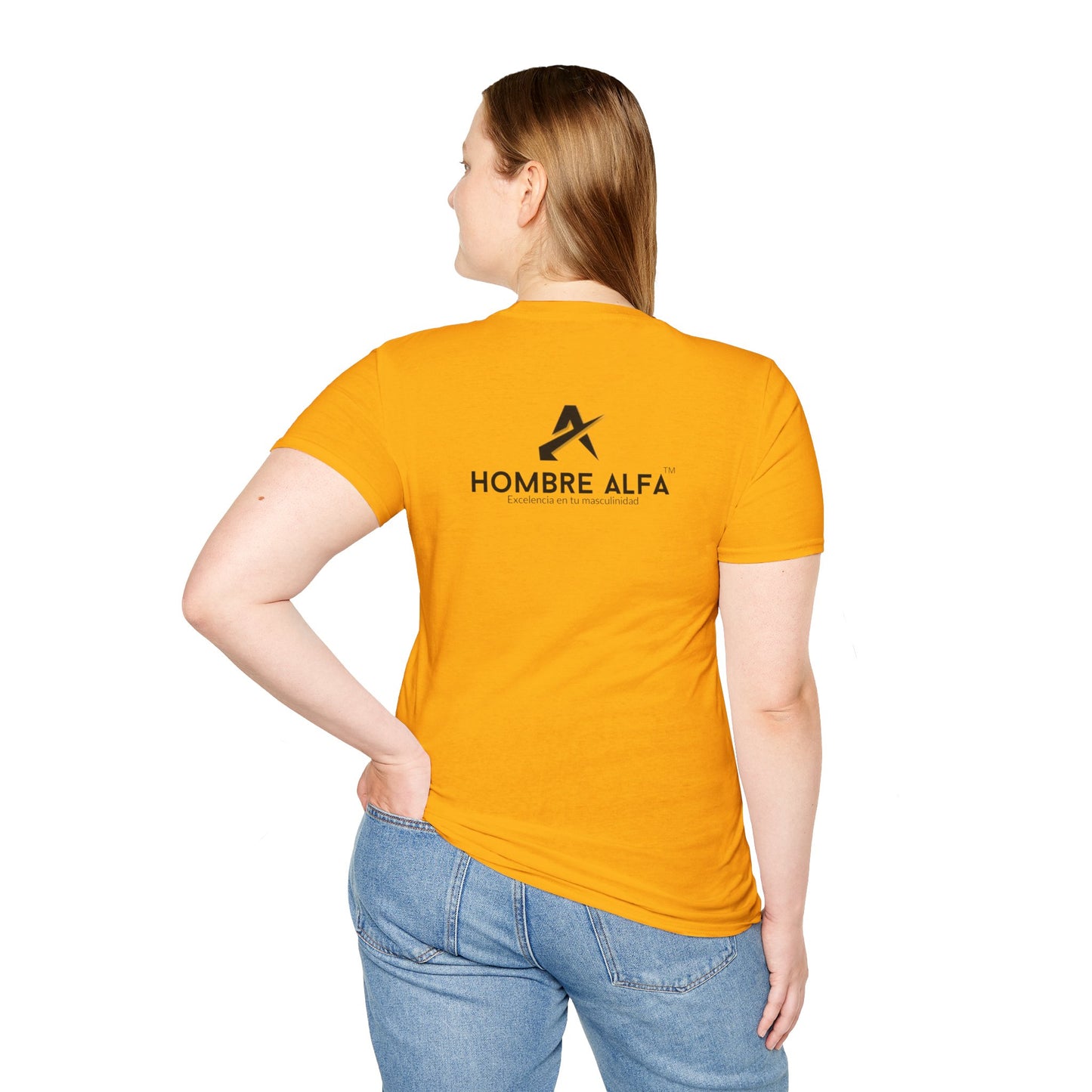 CAMISETA HOMBRE ALFA "EL AMOR NO ES GRATIS".(USA)