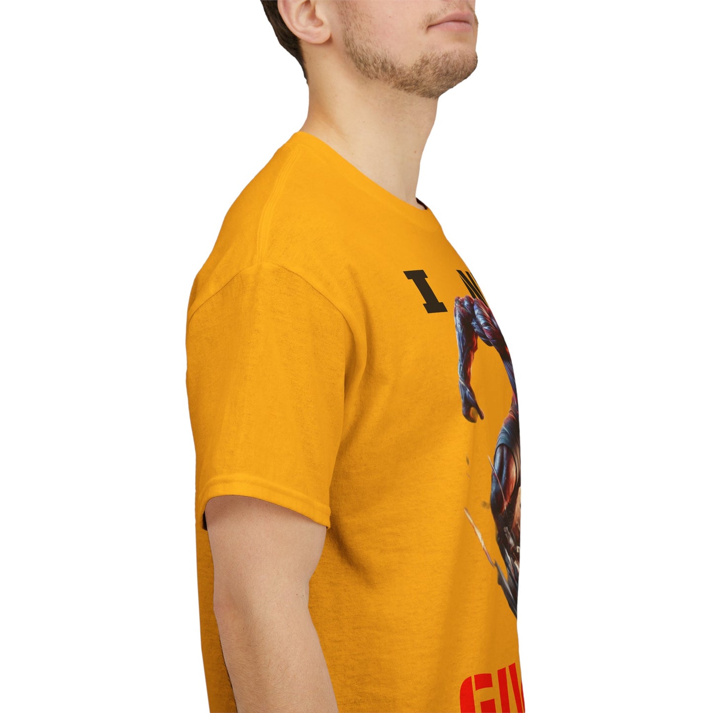 CAMISETA HOMBRE ALFA "I NEVER GIVE UP".(USA).
