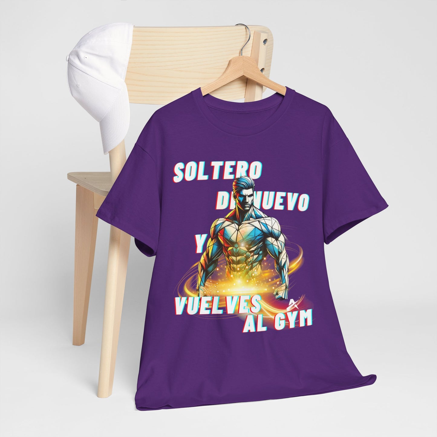CAMISETA HOMBRE ALFA "SOLTERO DE NUEVO.."(EUROPA)