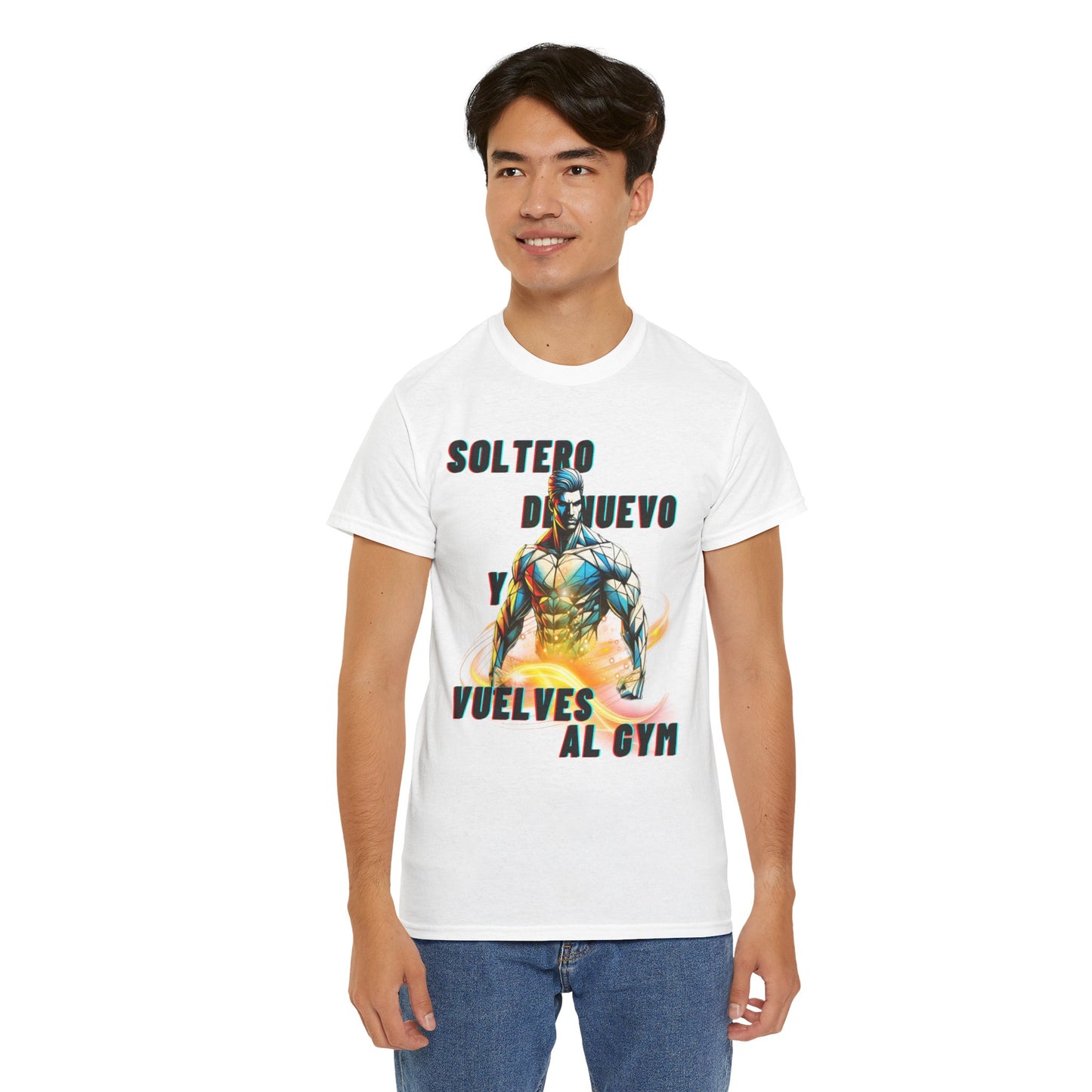 CAMISETA HOMBRE ALFA "SOLTERO DE NUEVO.."(EUROPA)