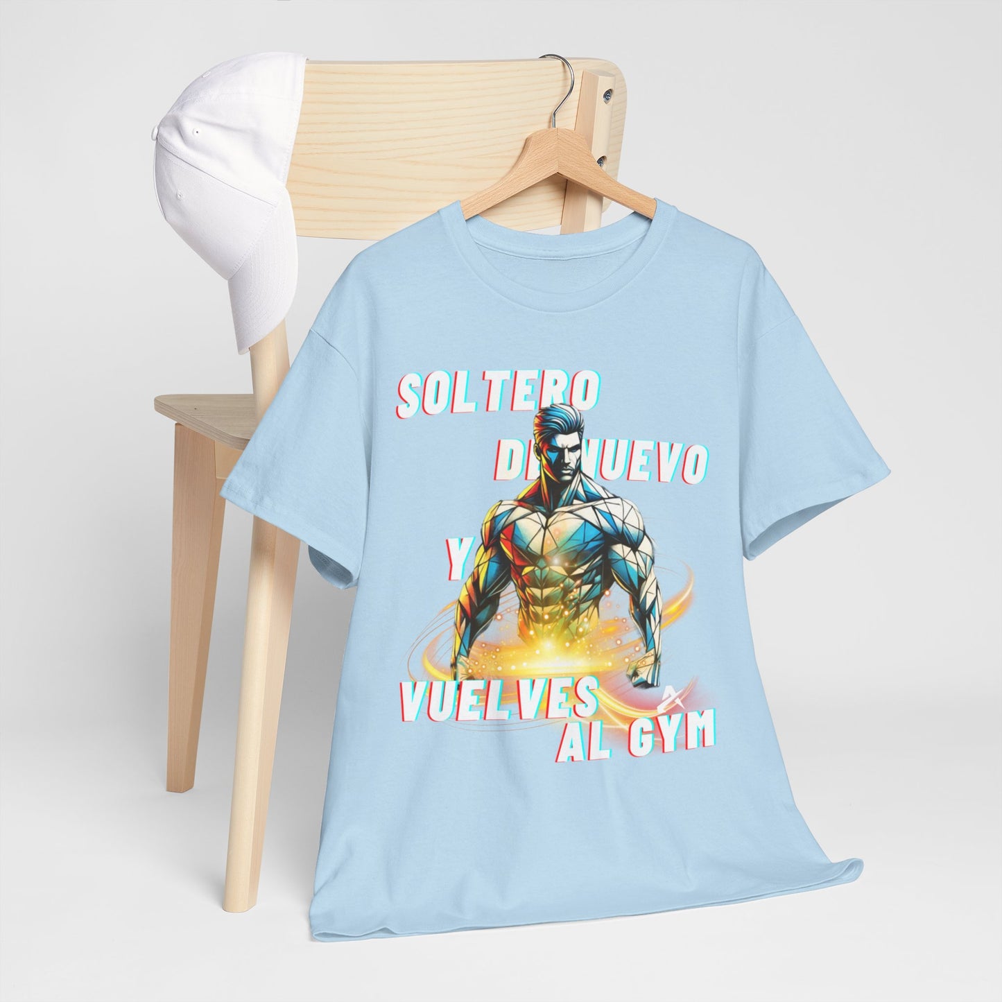 CAMISETA HOMBRE ALFA "SOLTERO DE NUEVO.."(EUROPA)