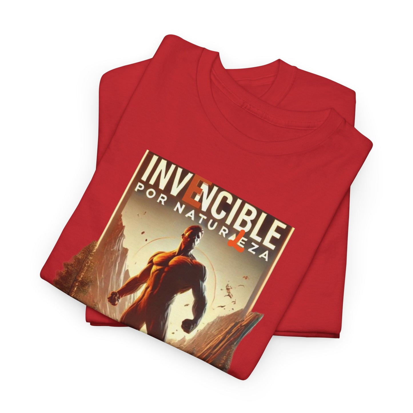 CAMISETA HOMBRE ALFA "INVENCIBLE POR NATURALEZA".(EUROPA).
