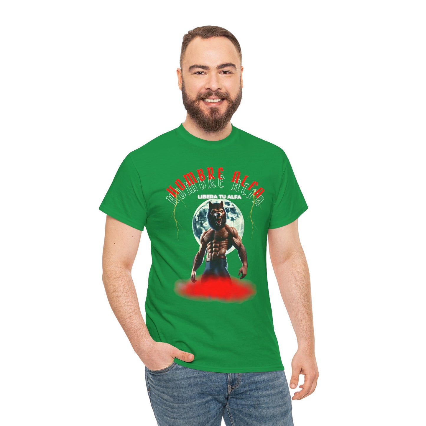CAMISETA HOMBRE ALFA "LIBERA TU ALFA" (USA)