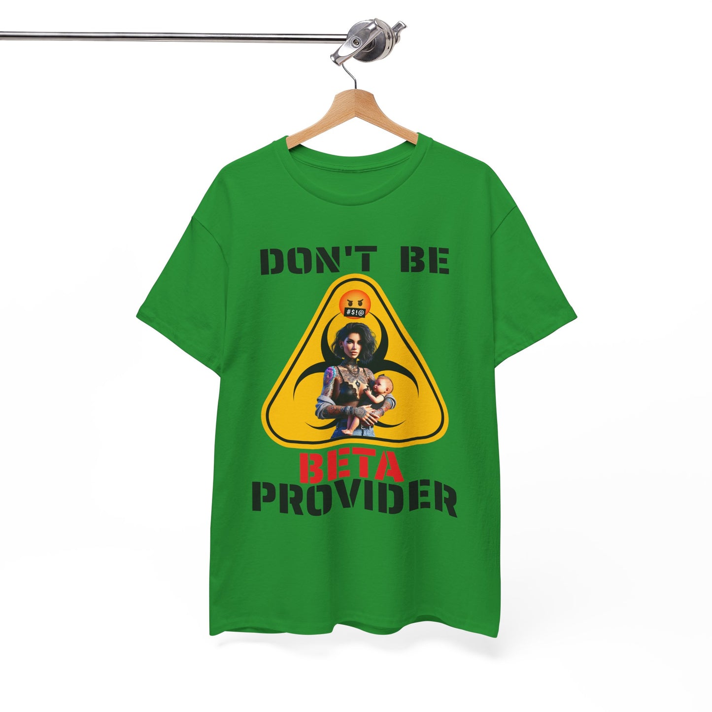 CAMISETA HOMBRE ALFA "DON'T BE BETA PROVIDER"(USA).