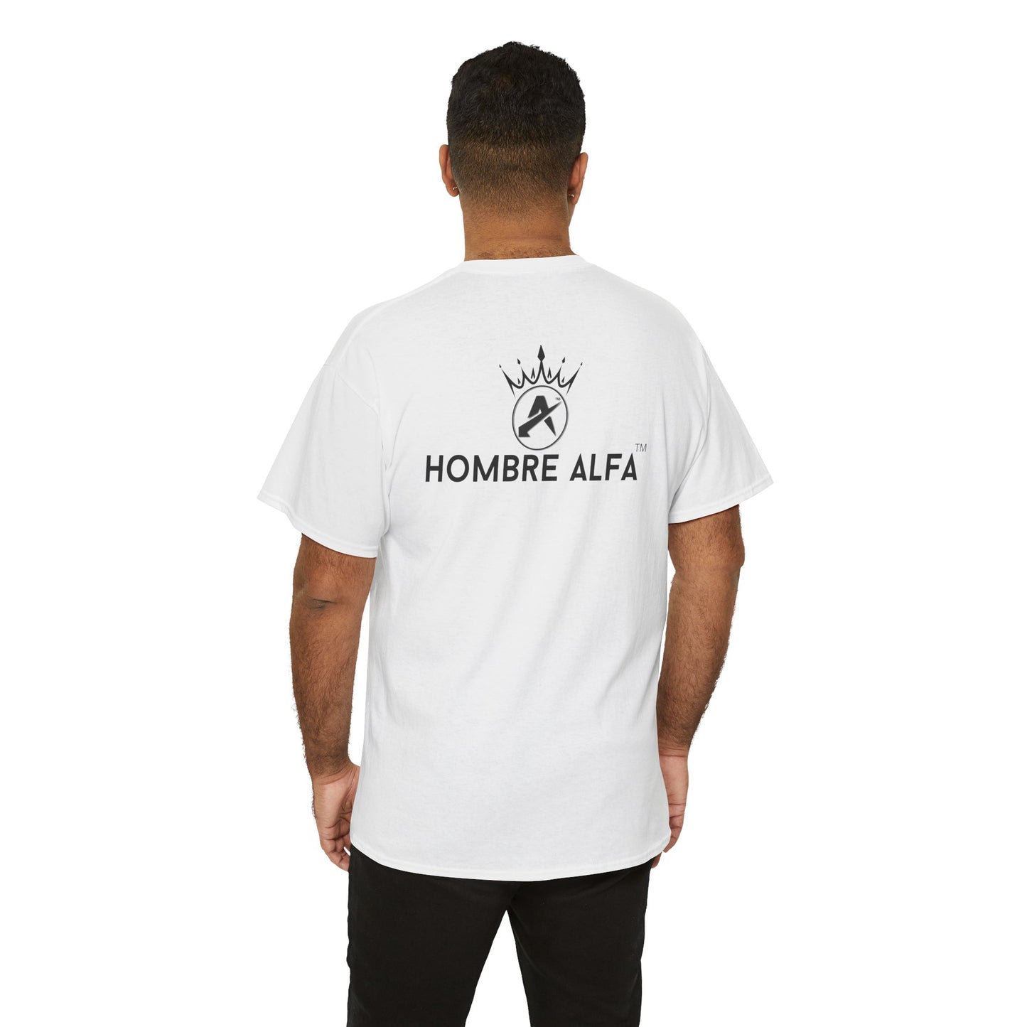 CAMISETA HOMBRE ALFA "NO FIRMES TU SENTENCIA".(EUROPA)