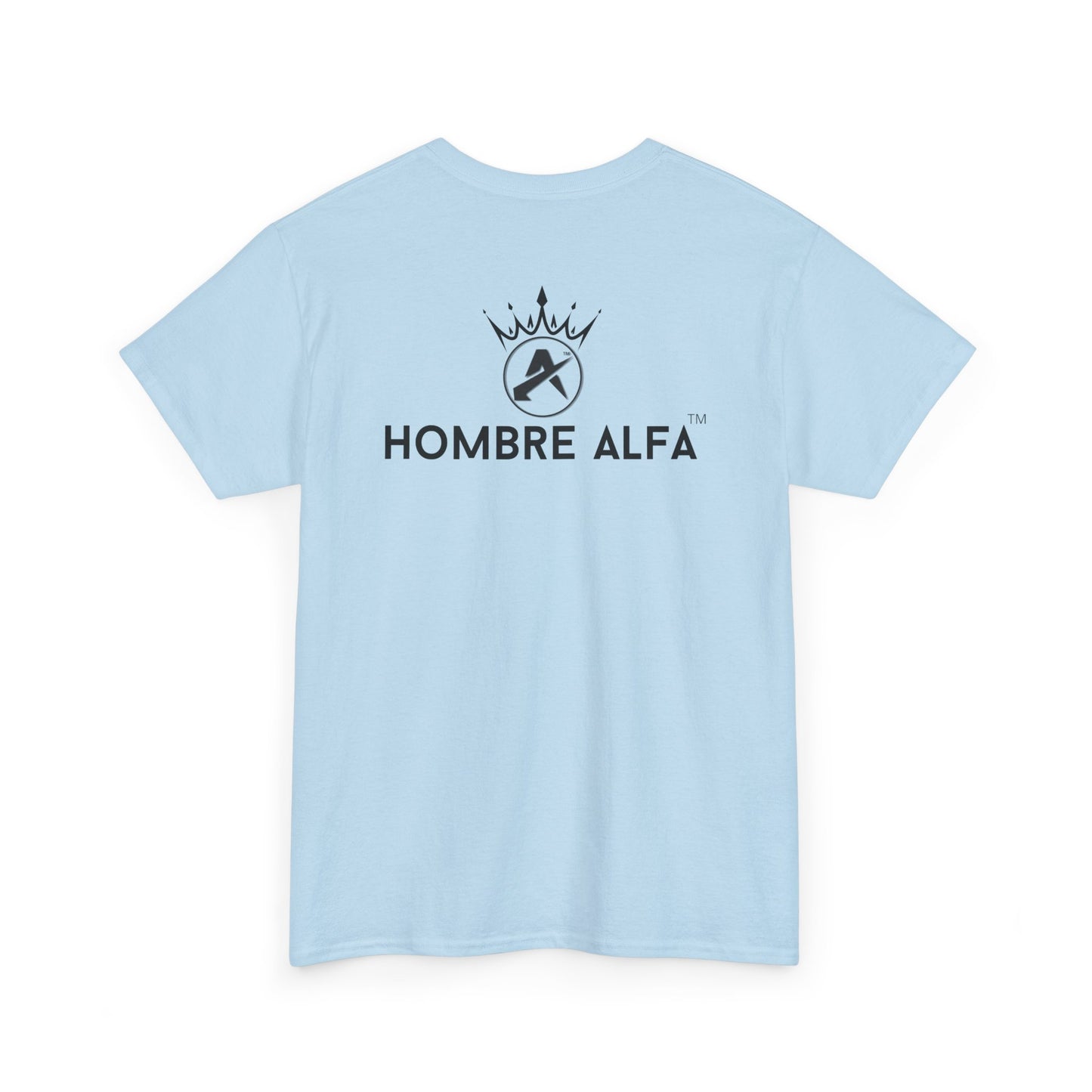 CAMISETA HOMBRE ALFA "LA PARTIDA TERMINA CUANDO CAE EL REY".(EUROPA)